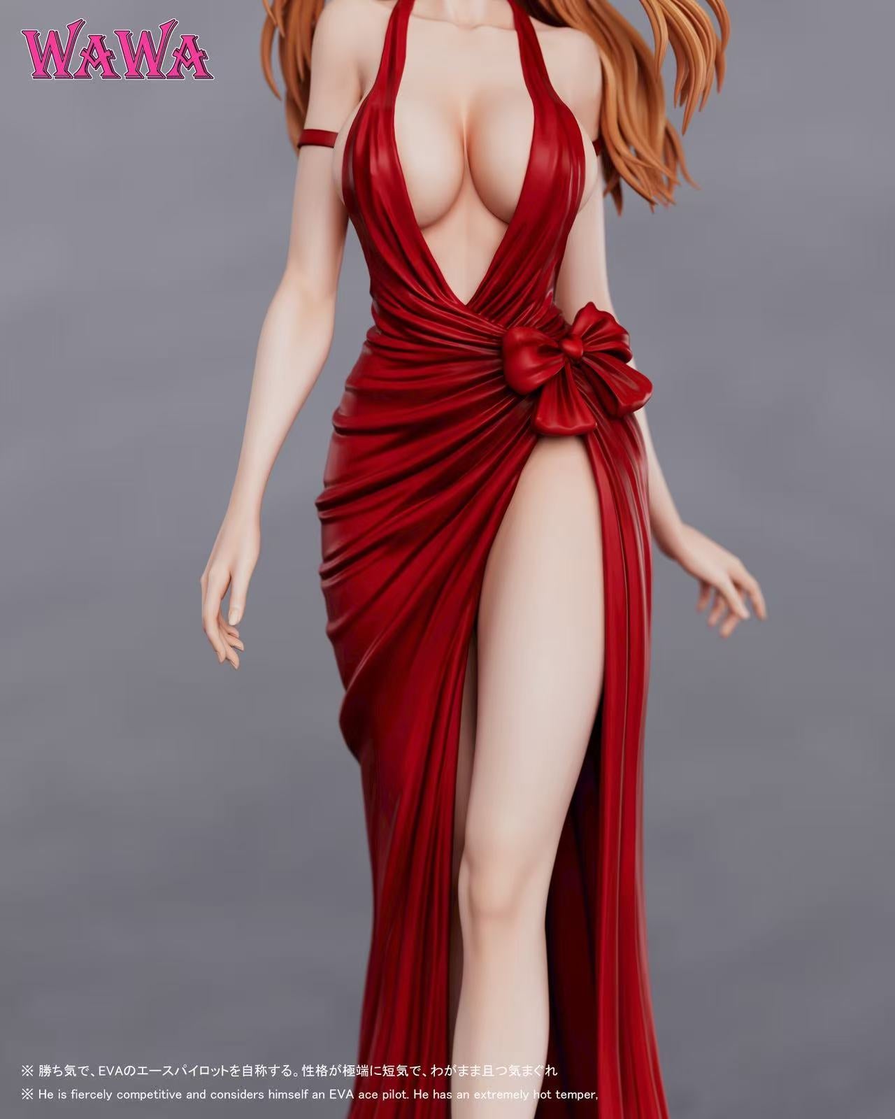 Asuka hentai statue
