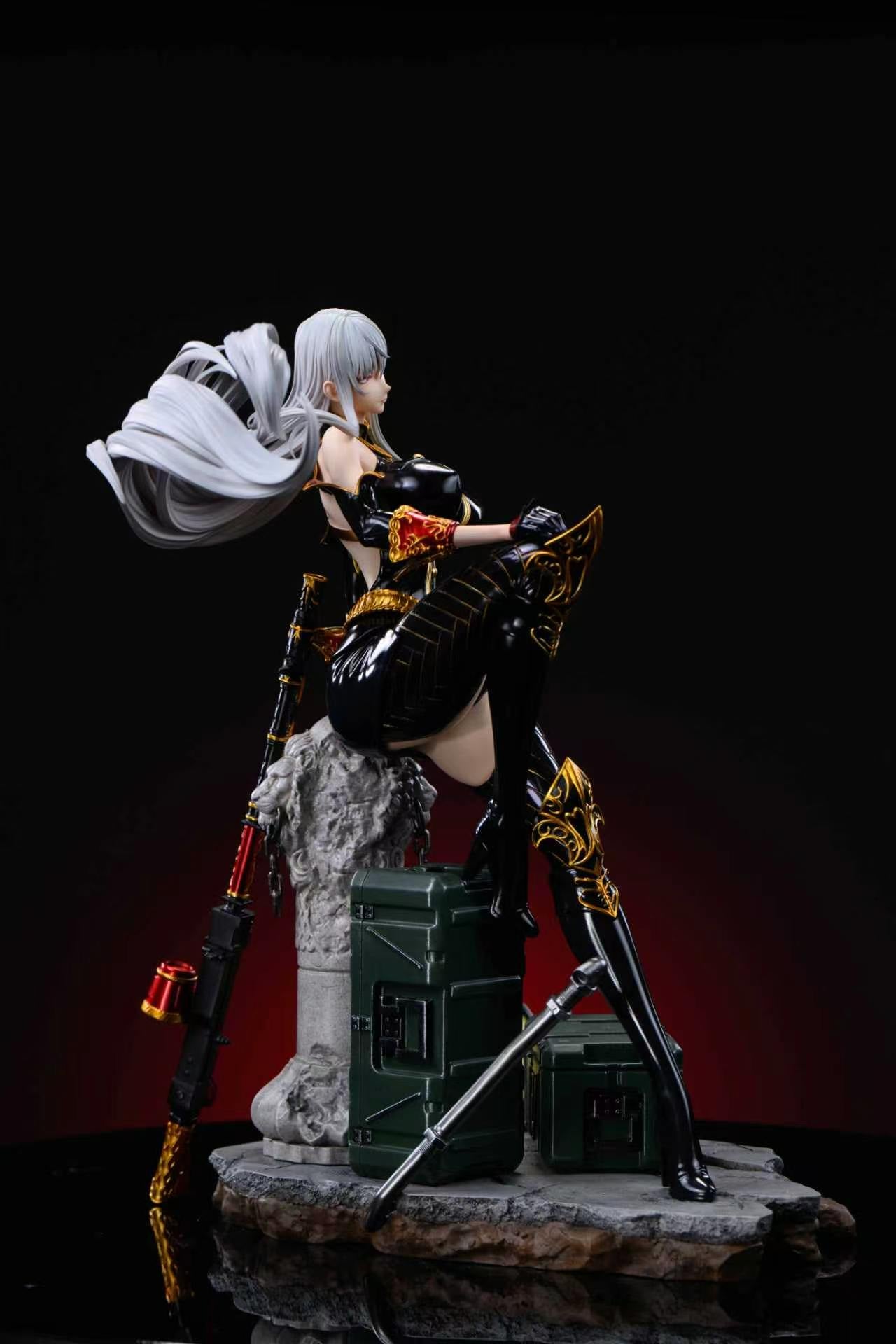 Valkyria Selvaria Bles hentai statue