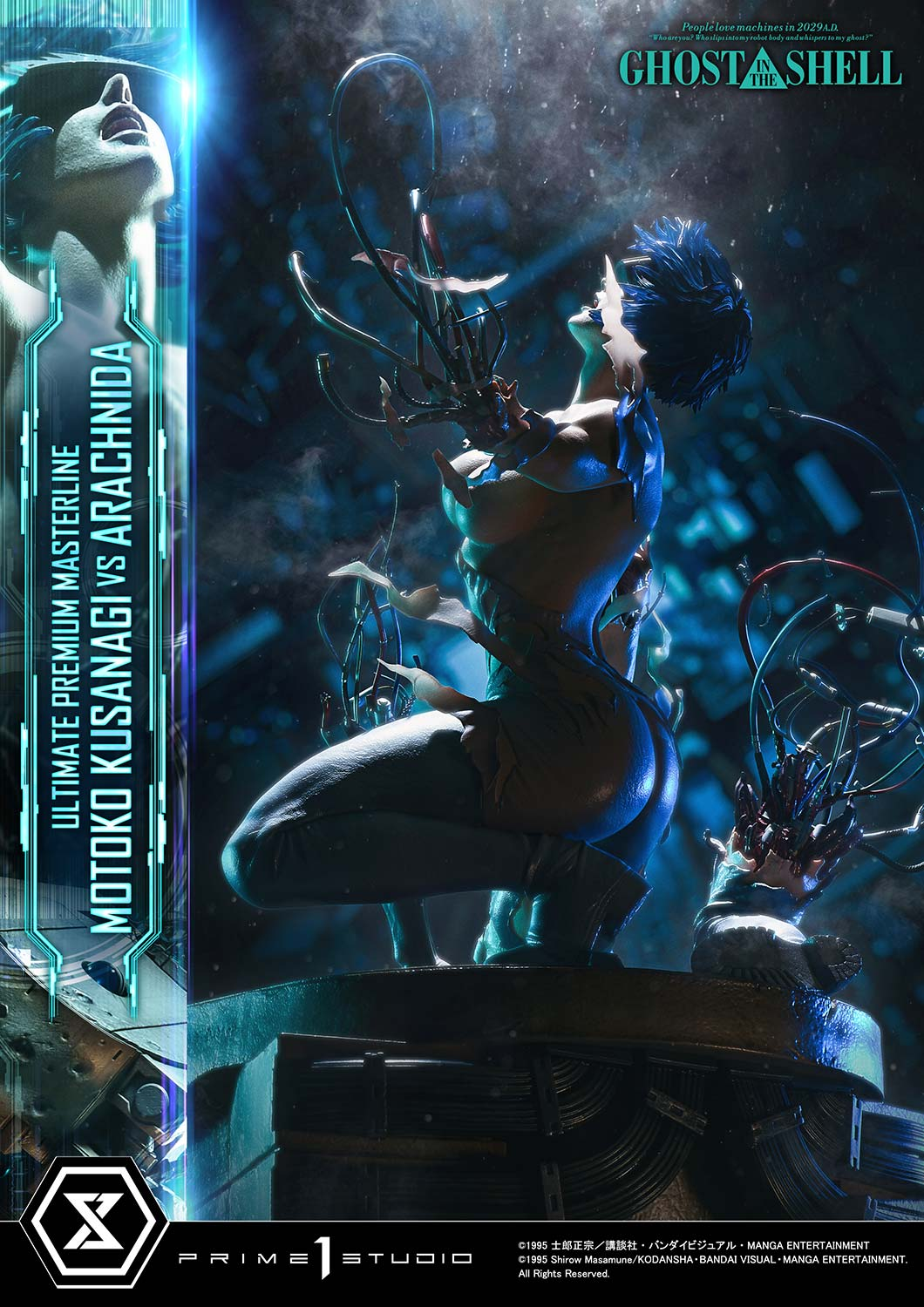 [Pre-order] 1/4 Motoko Kusanagi Statue - Prime 1 Studio