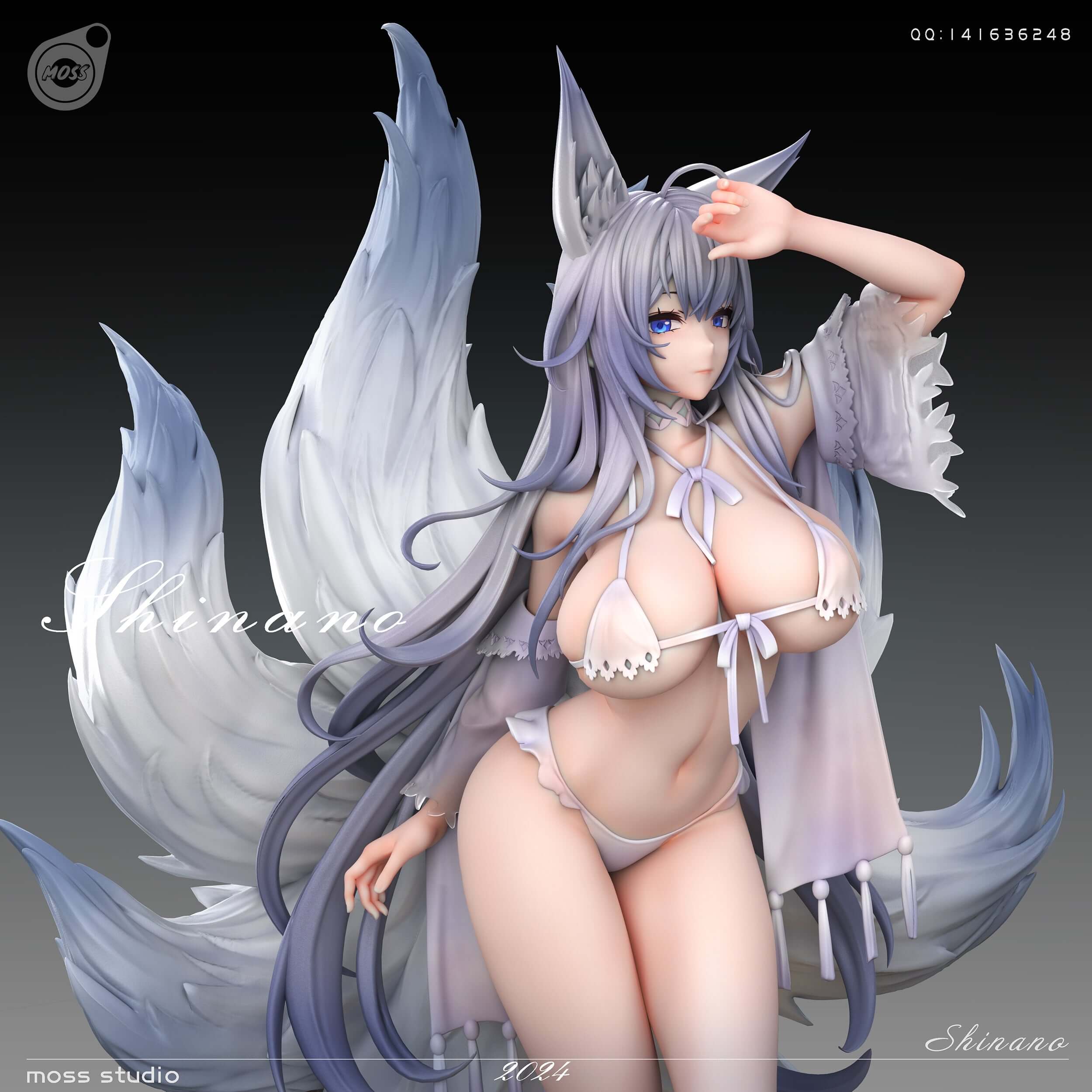 【Pre-order】1/4 Scale Shinano-Azur Lane-Moss Studio