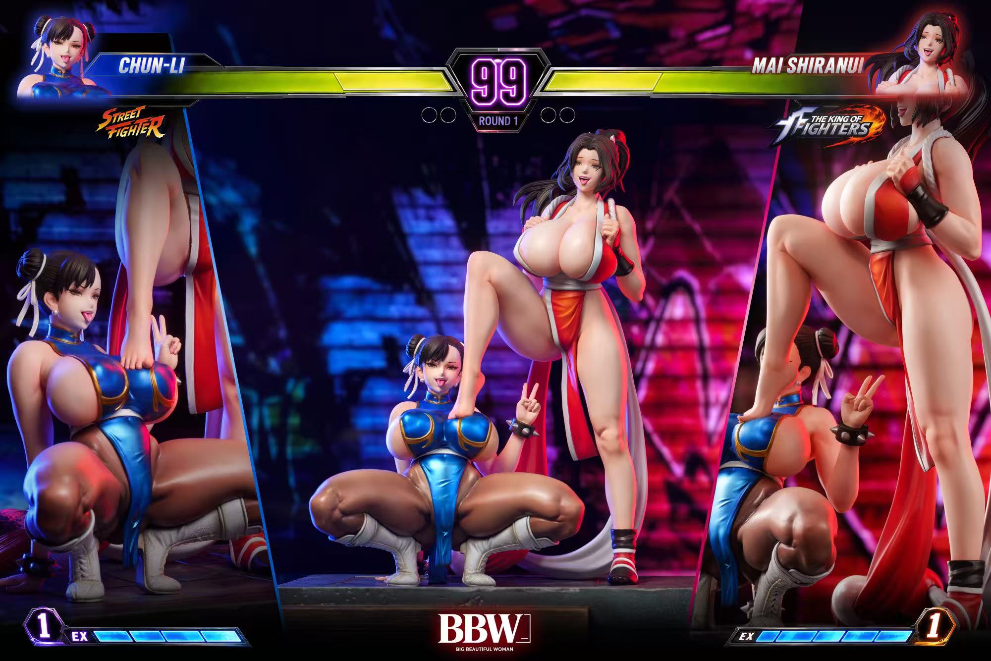 Chun-Li hentai figure