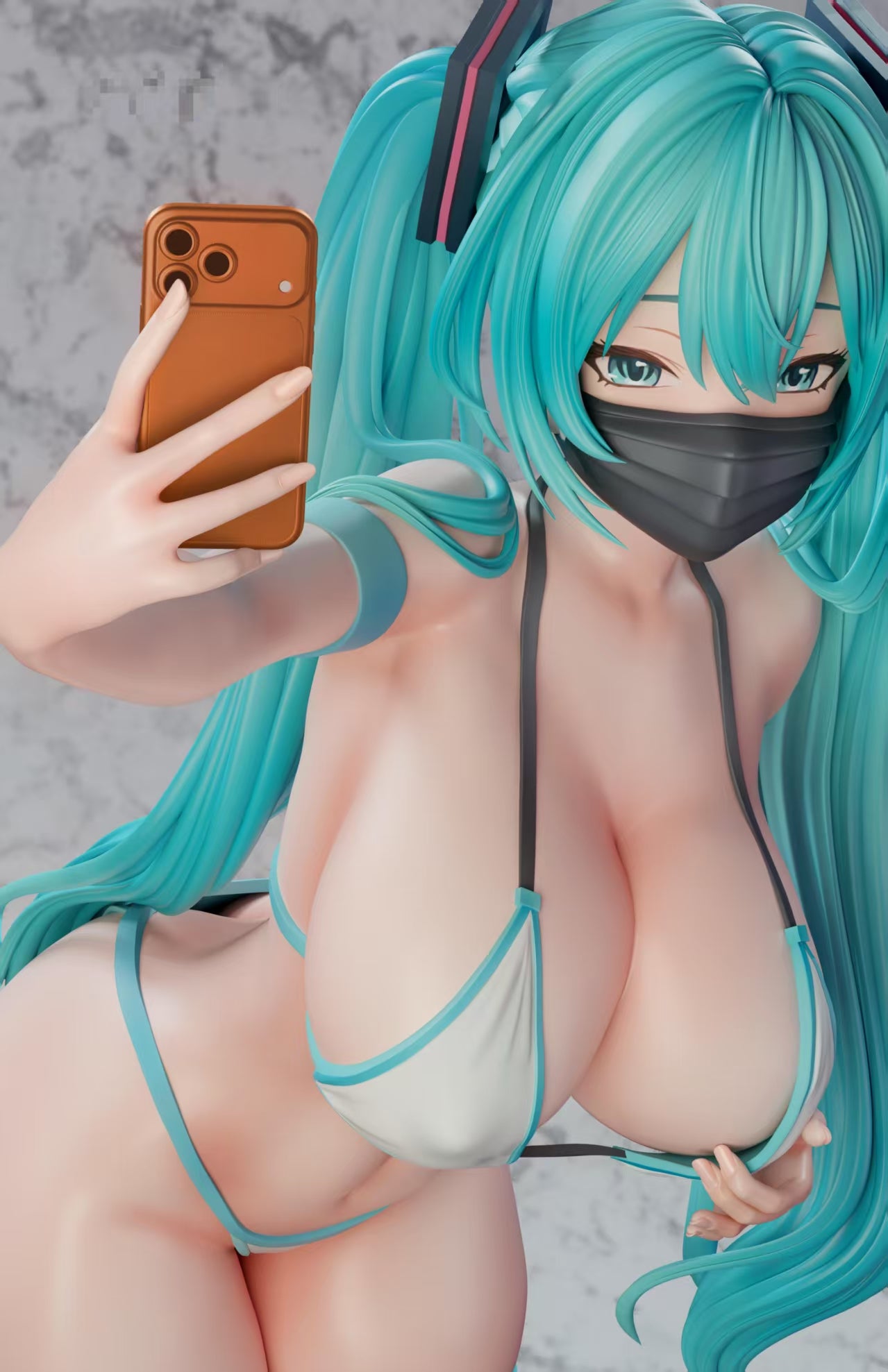 Hatsune Miku hentai statue
