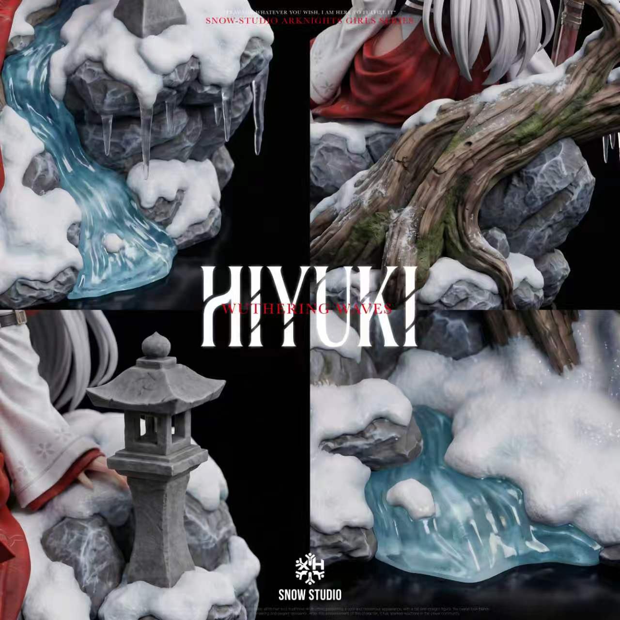 Hiyuki Wuthering Waves statue