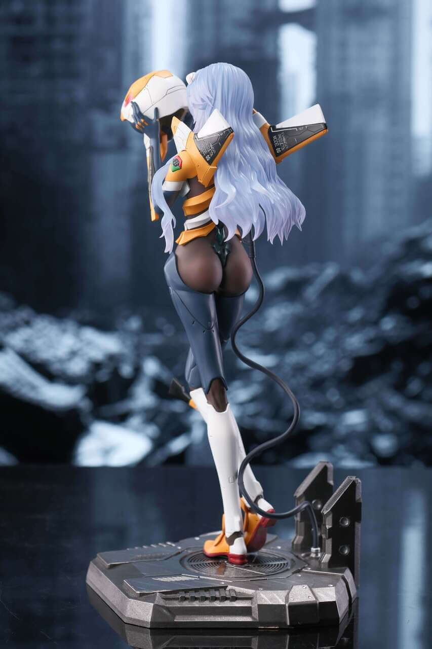 Rei Ayanami figure left