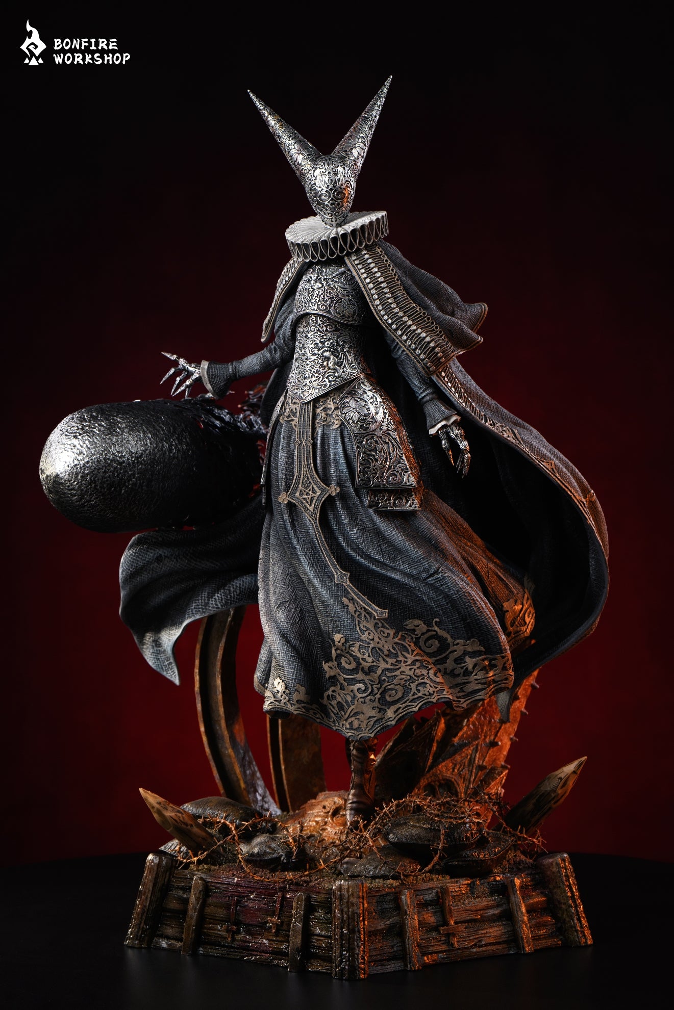 Trench Crusade Artillery Witch statue