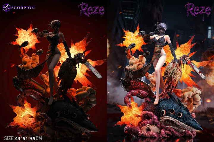 Chainsaw Man Reze statue