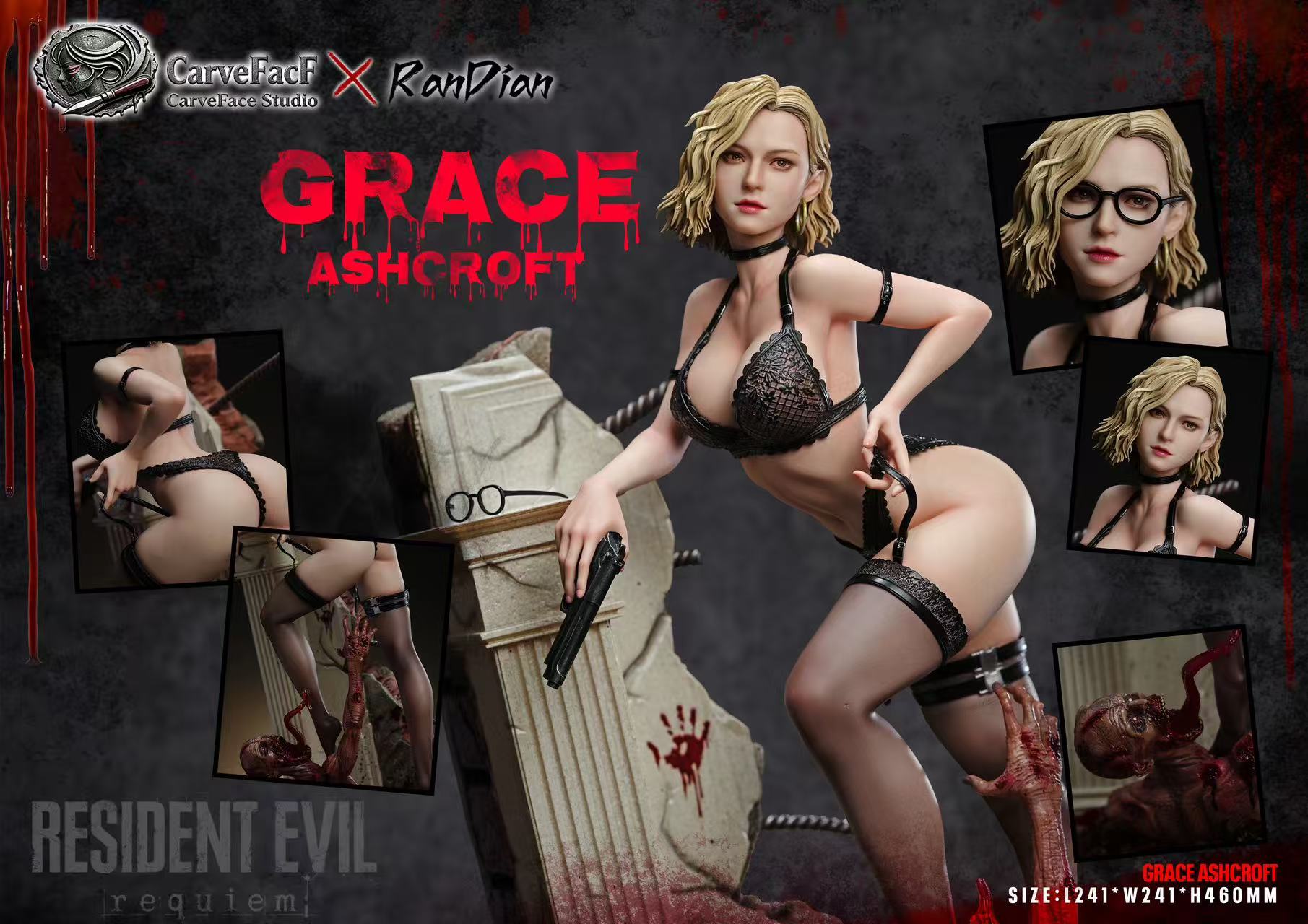 [Pre-order] 1/4 Grace Ashcroft - CarveFacF × Ran Dian Studio