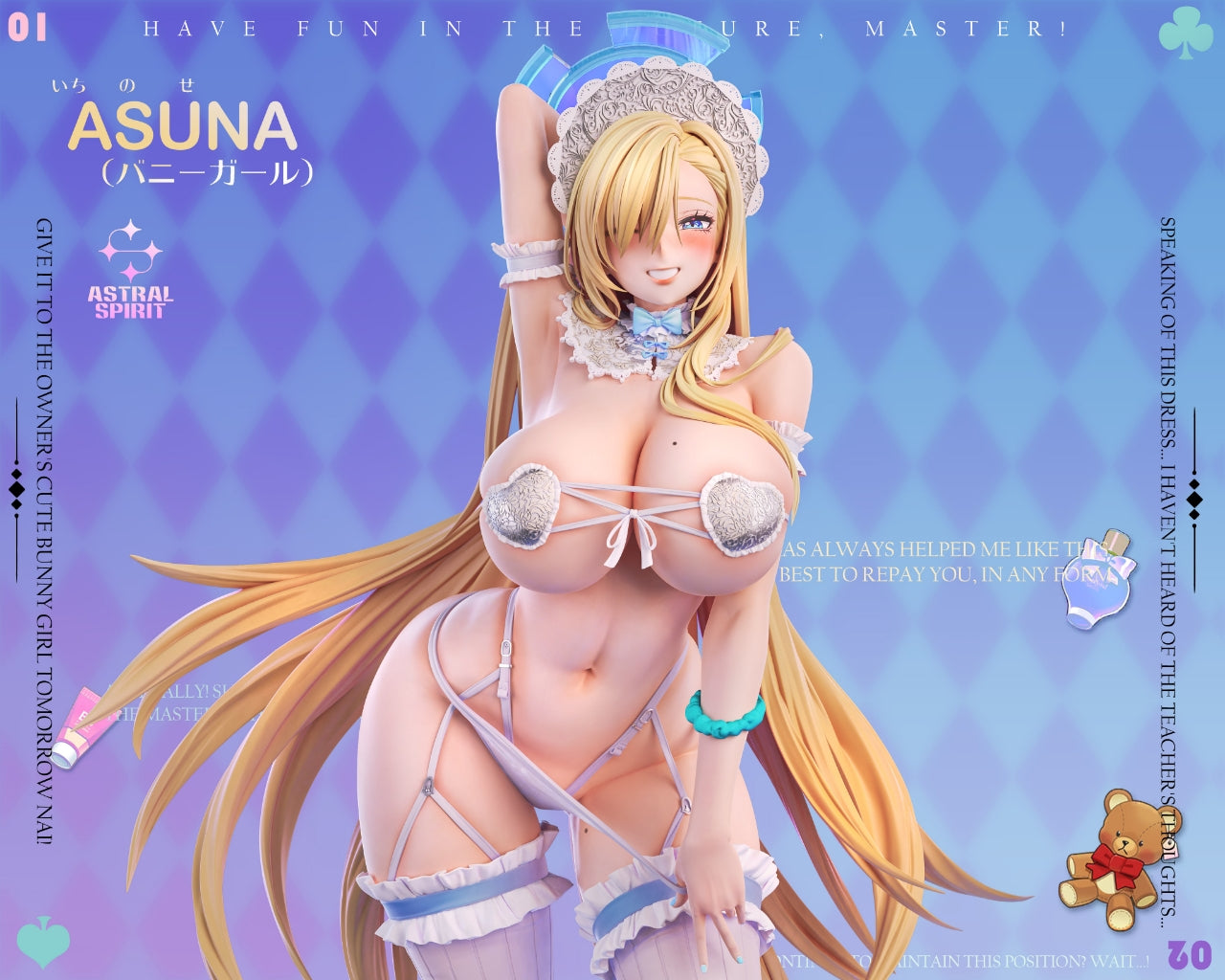 blue archive asuna hentai figure