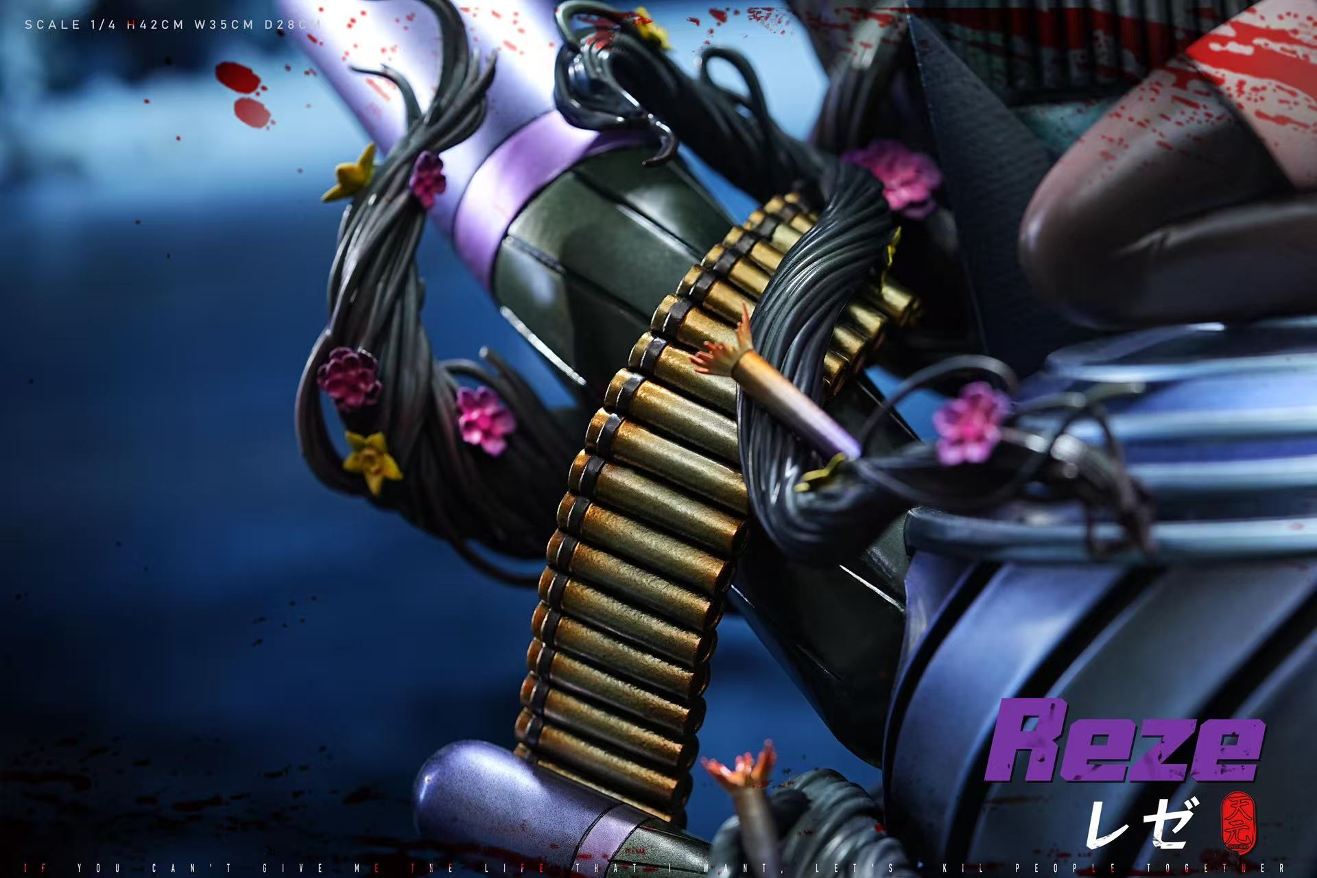 Chainsaw Man Reze statue