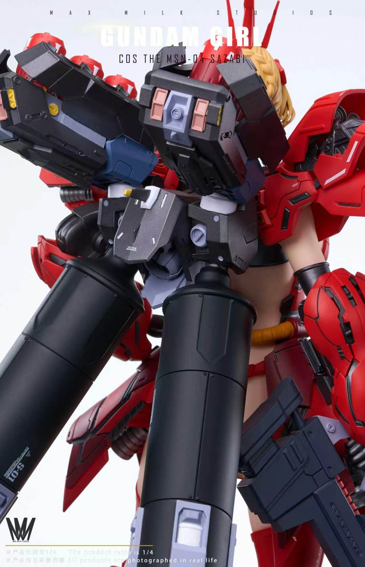 Gundam Girl Sazabi hentai statue