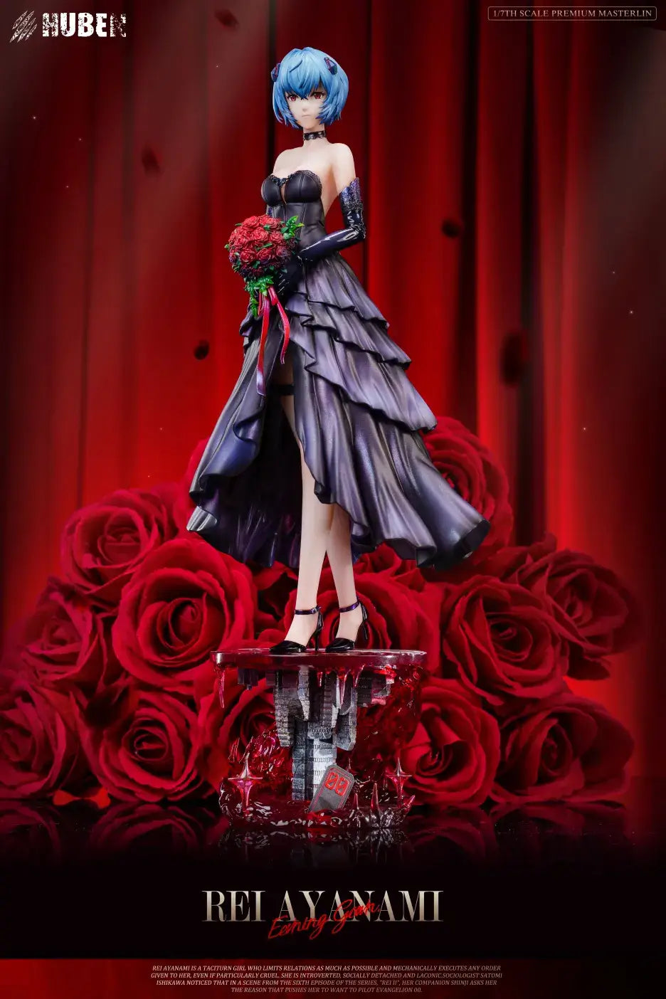 【Pre-order】 1/7 Wedding Ayanami Rei -HuBen Studio