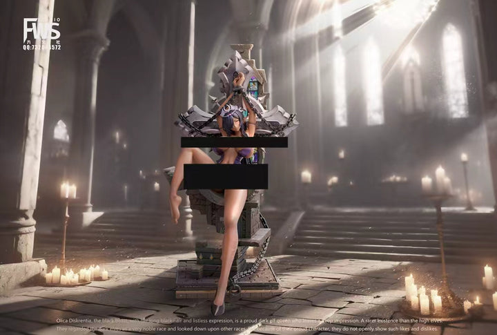 Kuroinu - Olga Discordia Statue