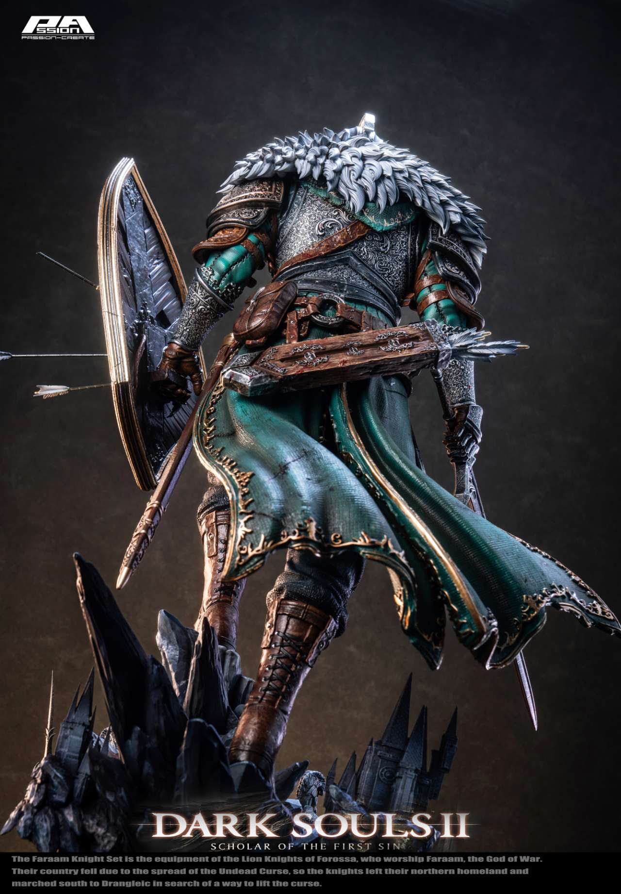 [Pre-order] 1/6 & 1/4 Dark Souls faraam knight Statue - PA Create