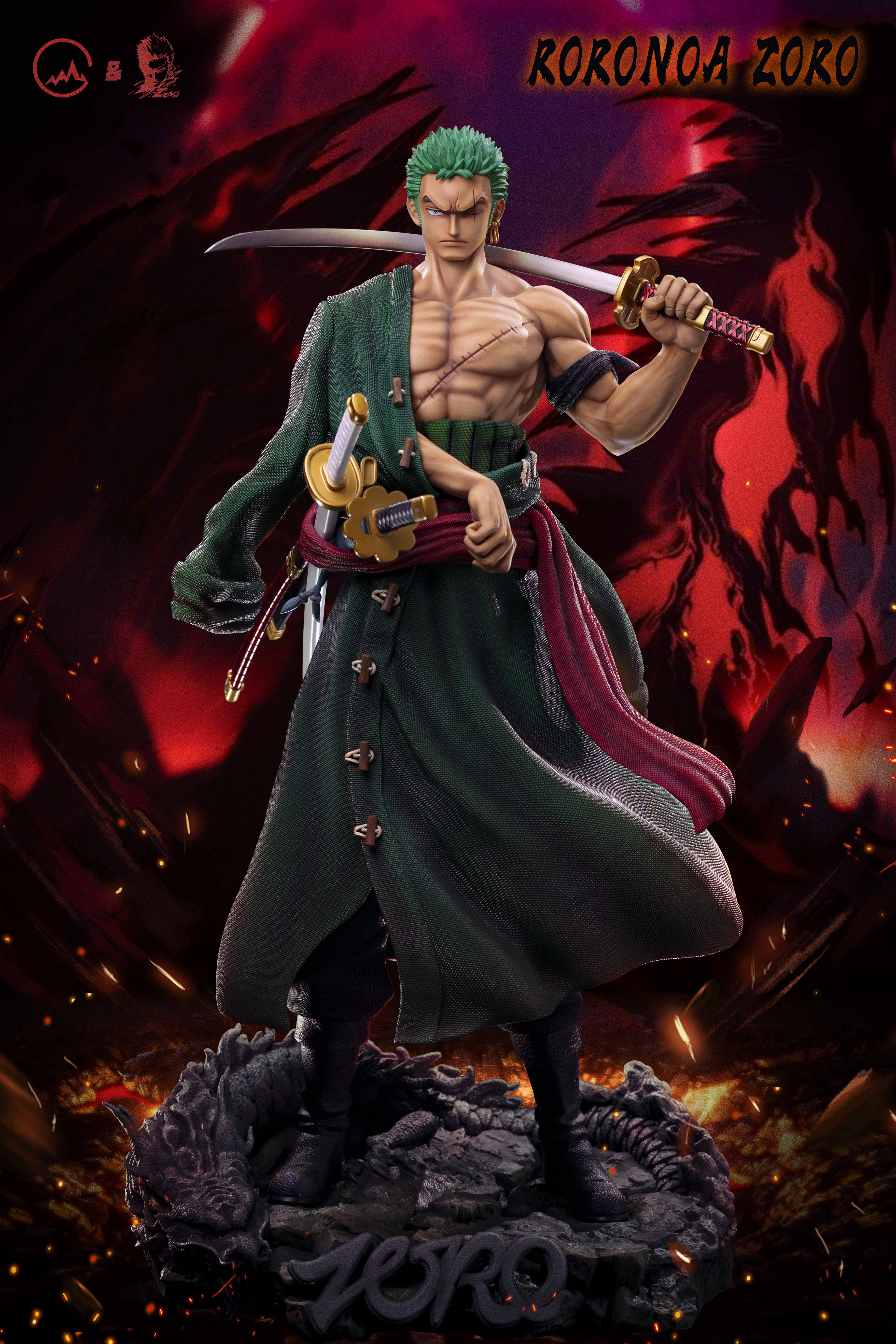 [Pre-order] 1/4 &1/2 Zoro - Guigu Studio