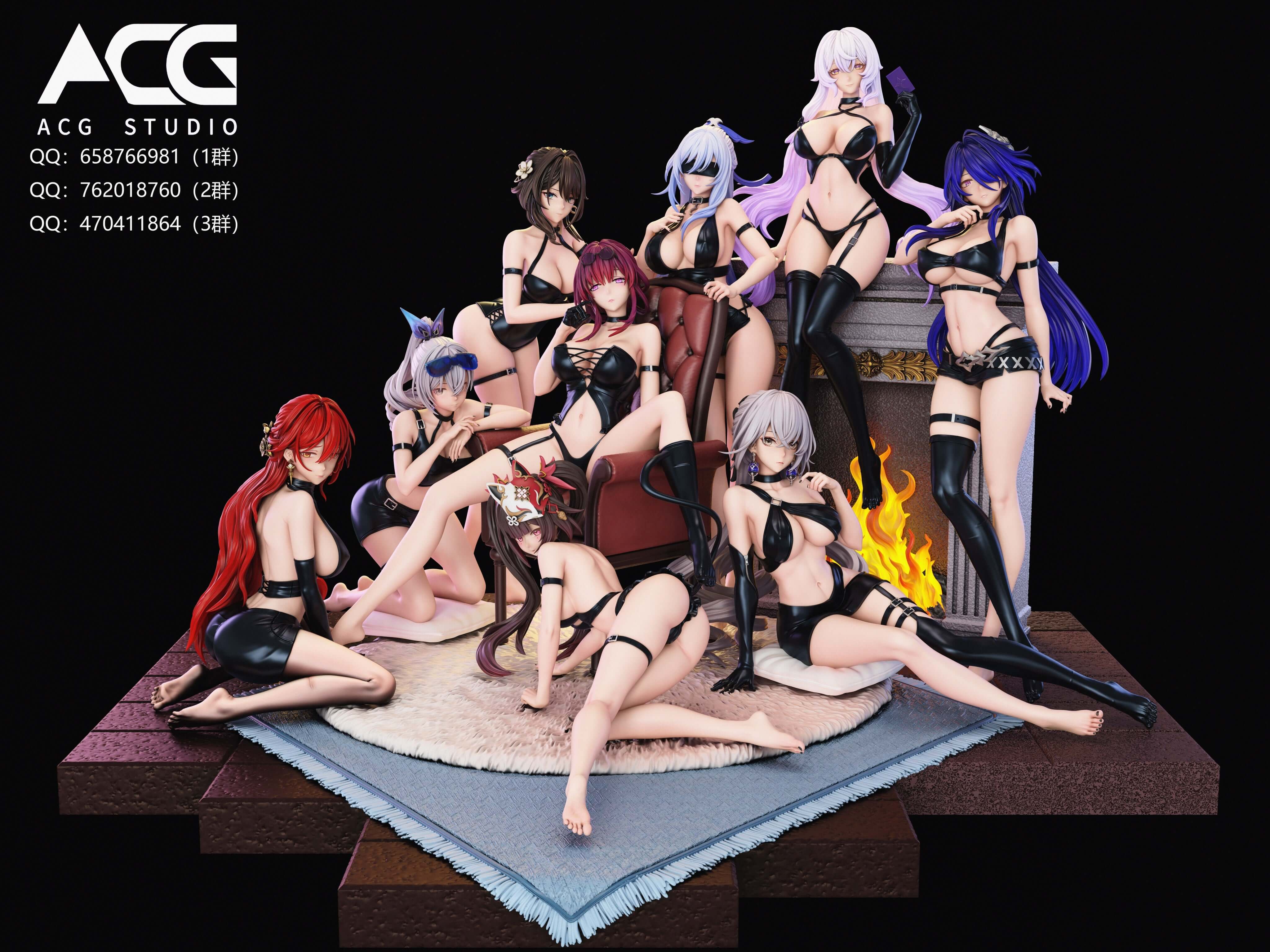 【Pre-order】1/6 'Nine Girls'-Star Rail -ACG Studio