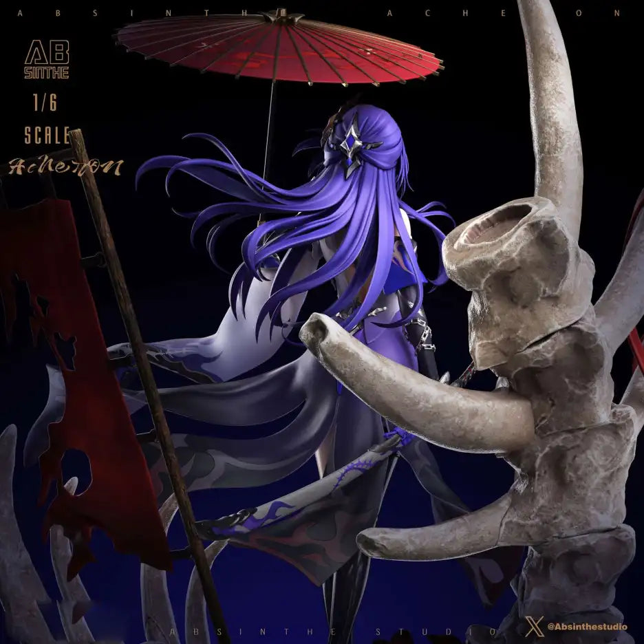 【Pre-order】1/6 Scale GK Acheron-Honkai: Star Rail-ABsinthe Studio