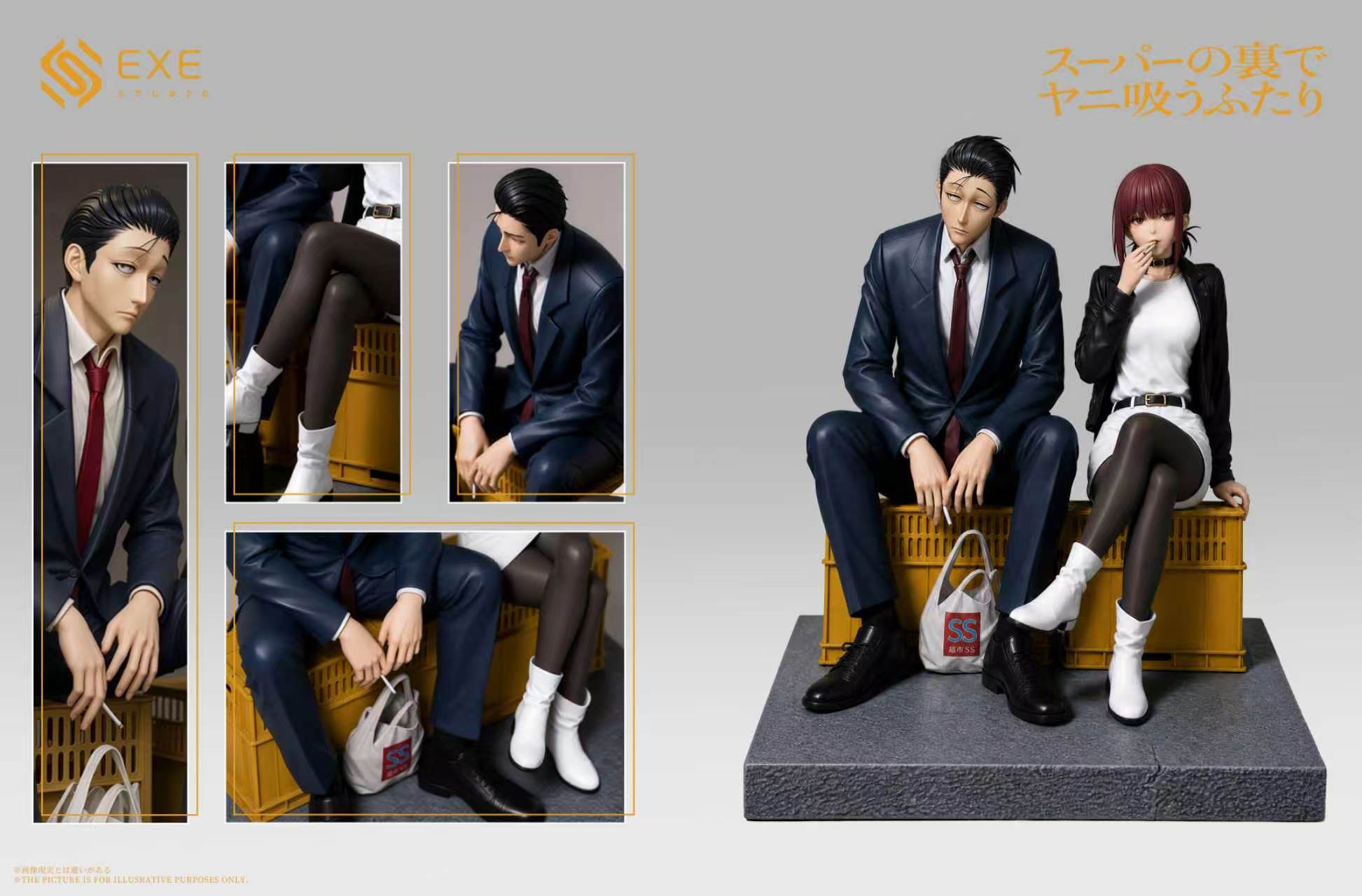 Sasaki & Tayama anime figure