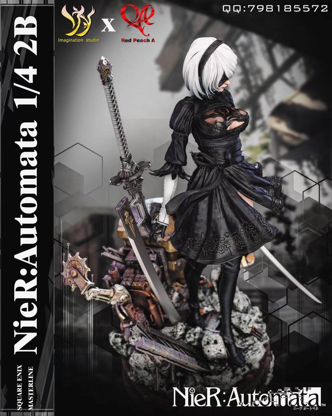 [Pre-order]1/4 Yorha No. 2 Type B (2B)-Imagination studio