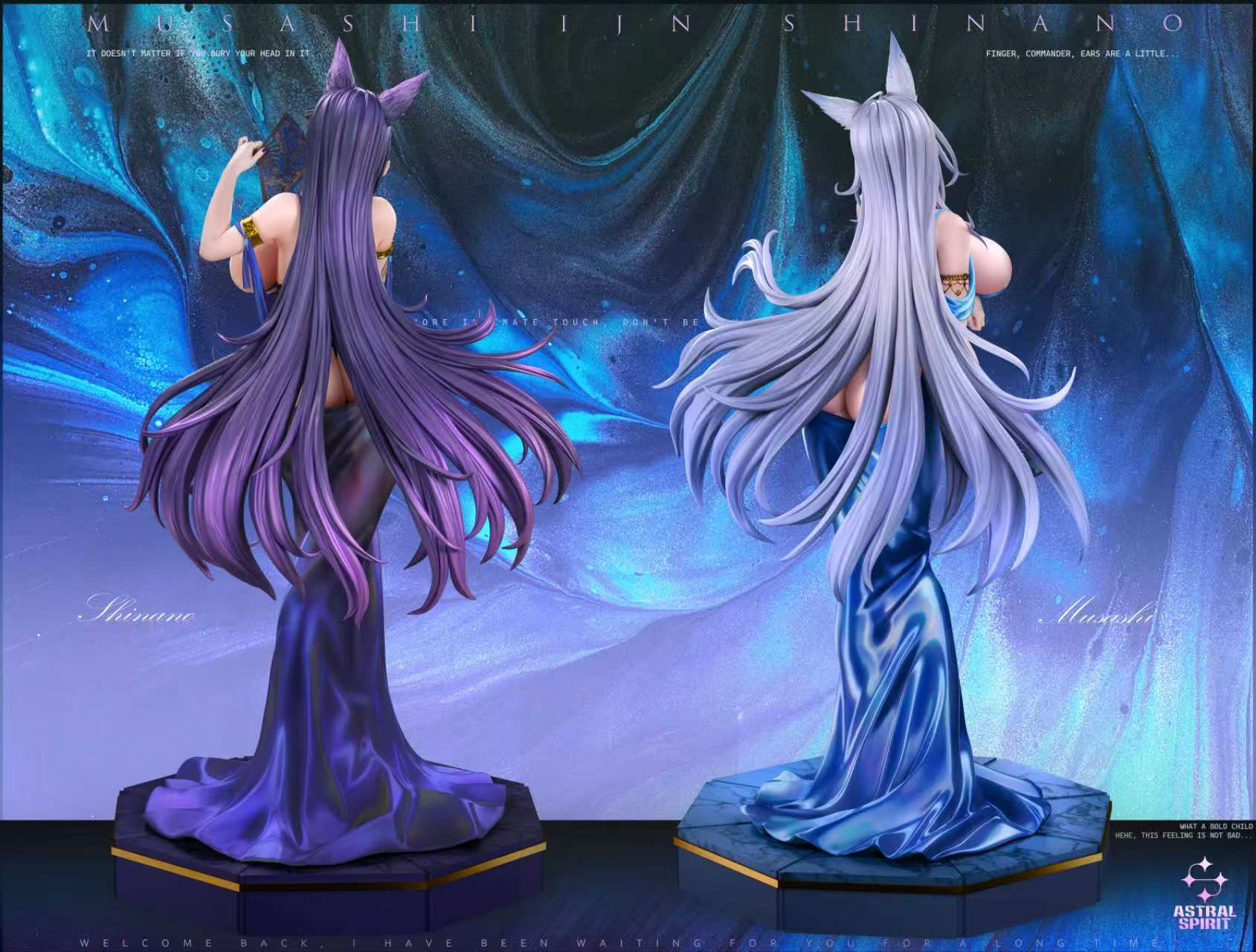 [Pre-order] 1/4 Shinano & Musashi Statue - AstralSpirit