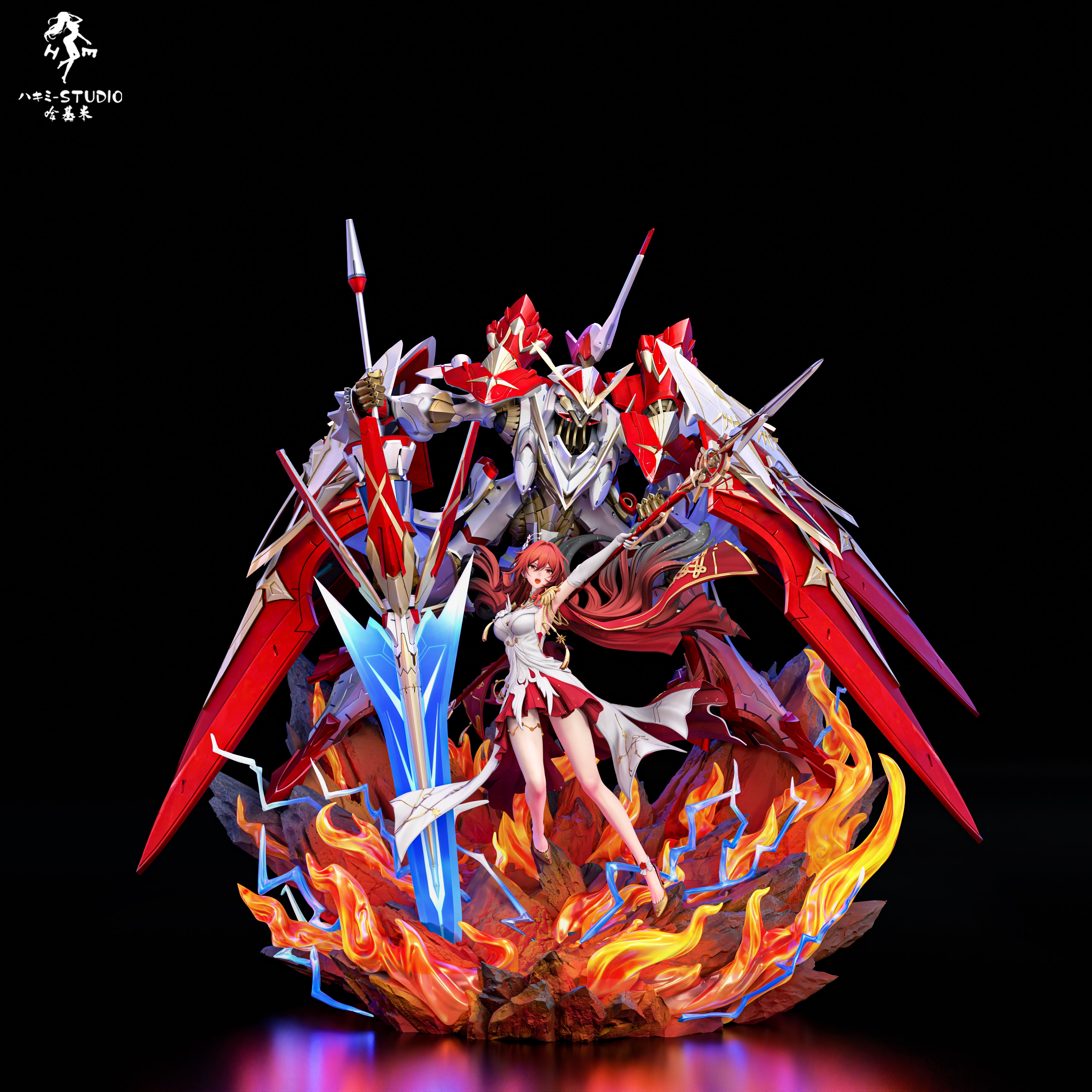 Honkai: Star Rail Murata Himeko statue