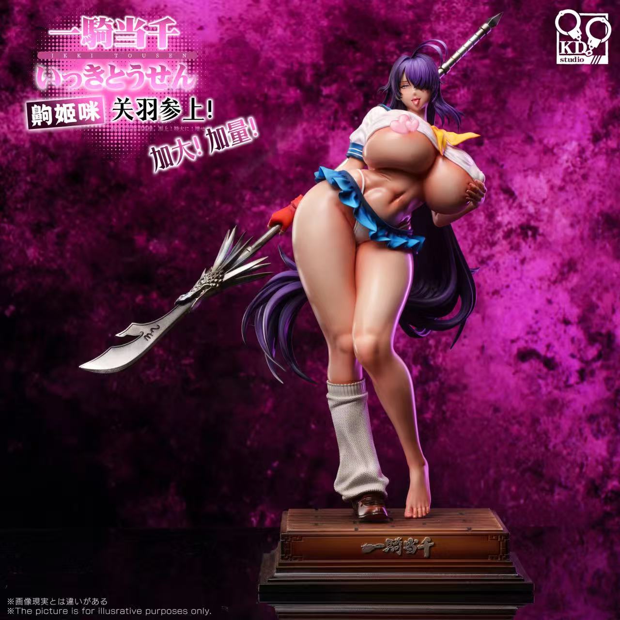 [Pre-order] 1/4  Ikkitousen Statue - KDstudio