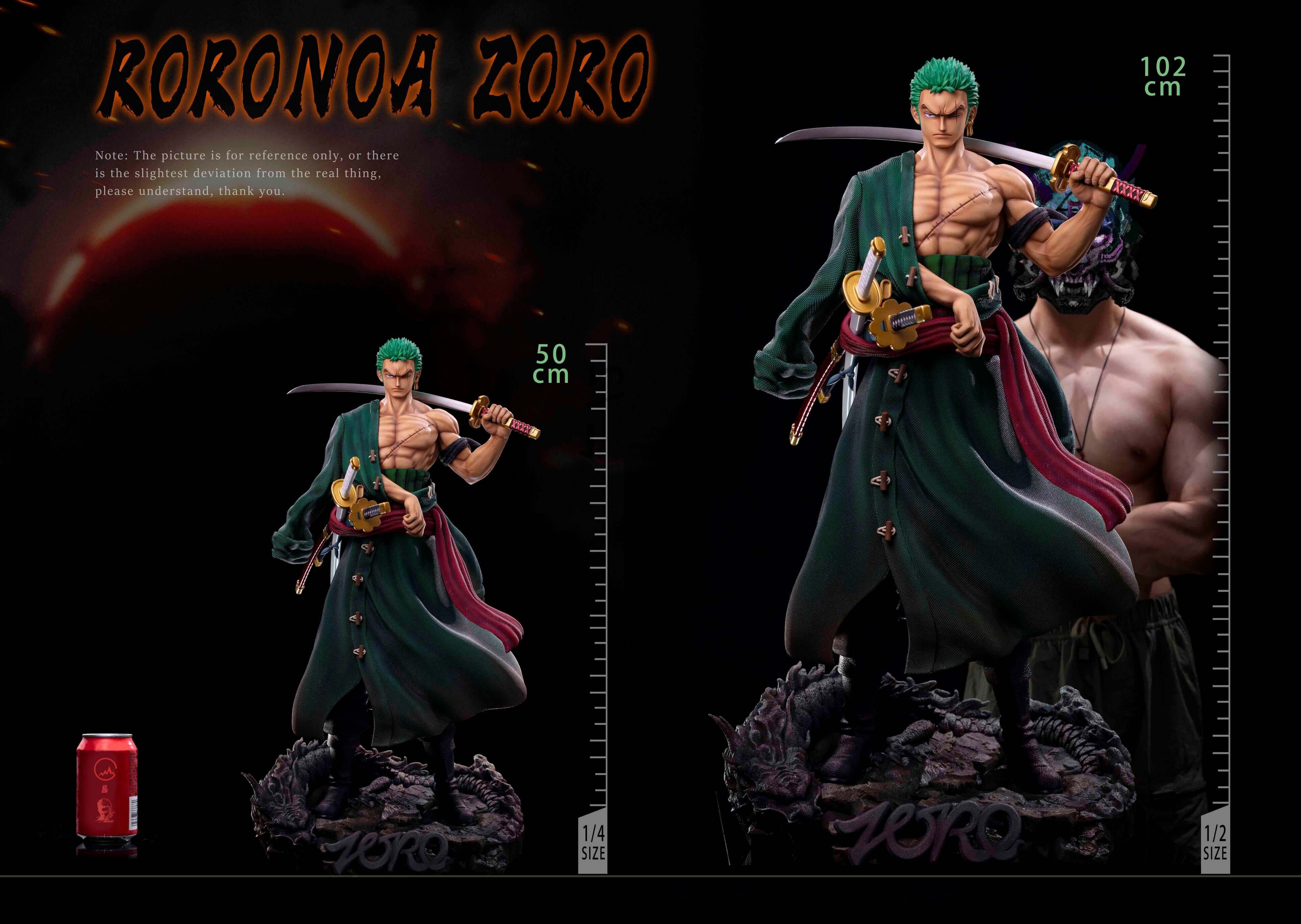 [Pre-order] 1/4 &1/2 Zoro - Guigu Studio