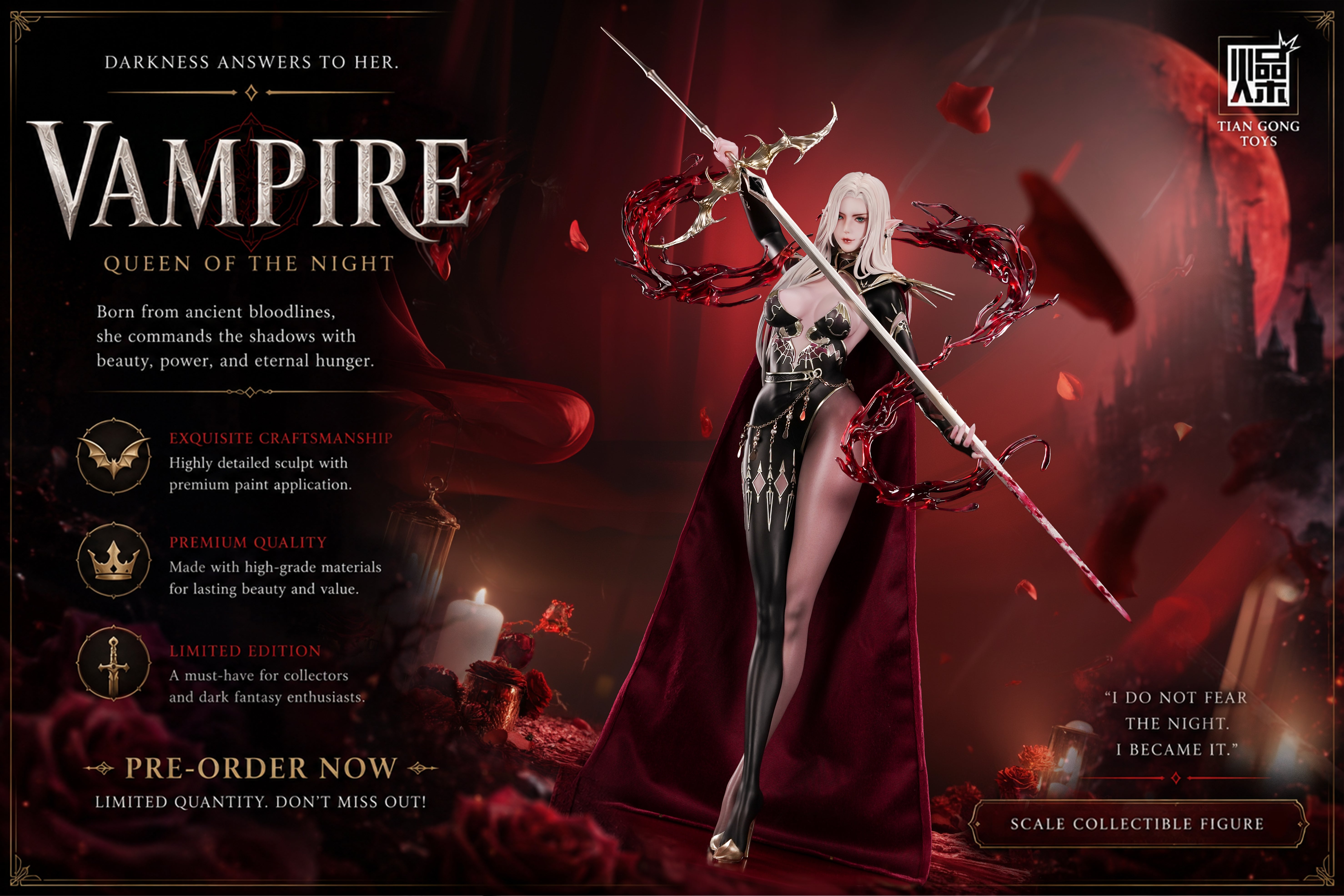 VAMPIRE anime statue