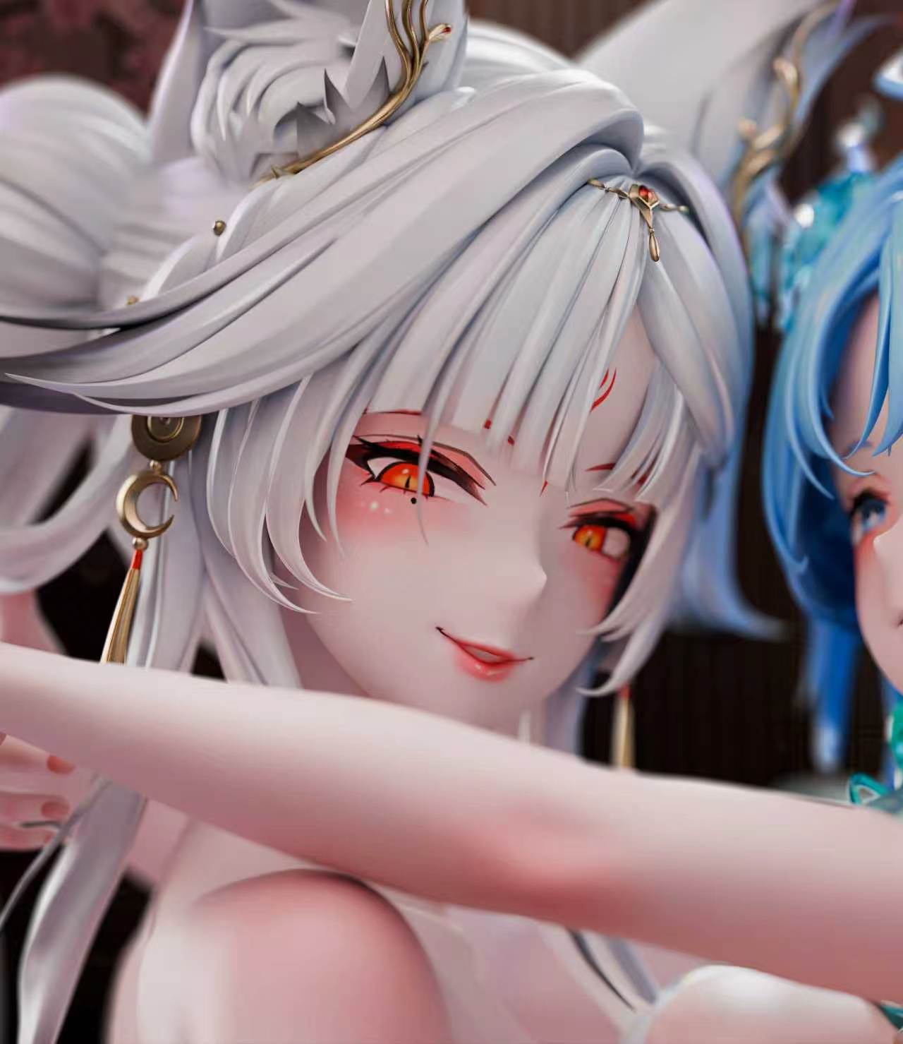 Wuthering Waves QingXiao & Hsin hentai statue
