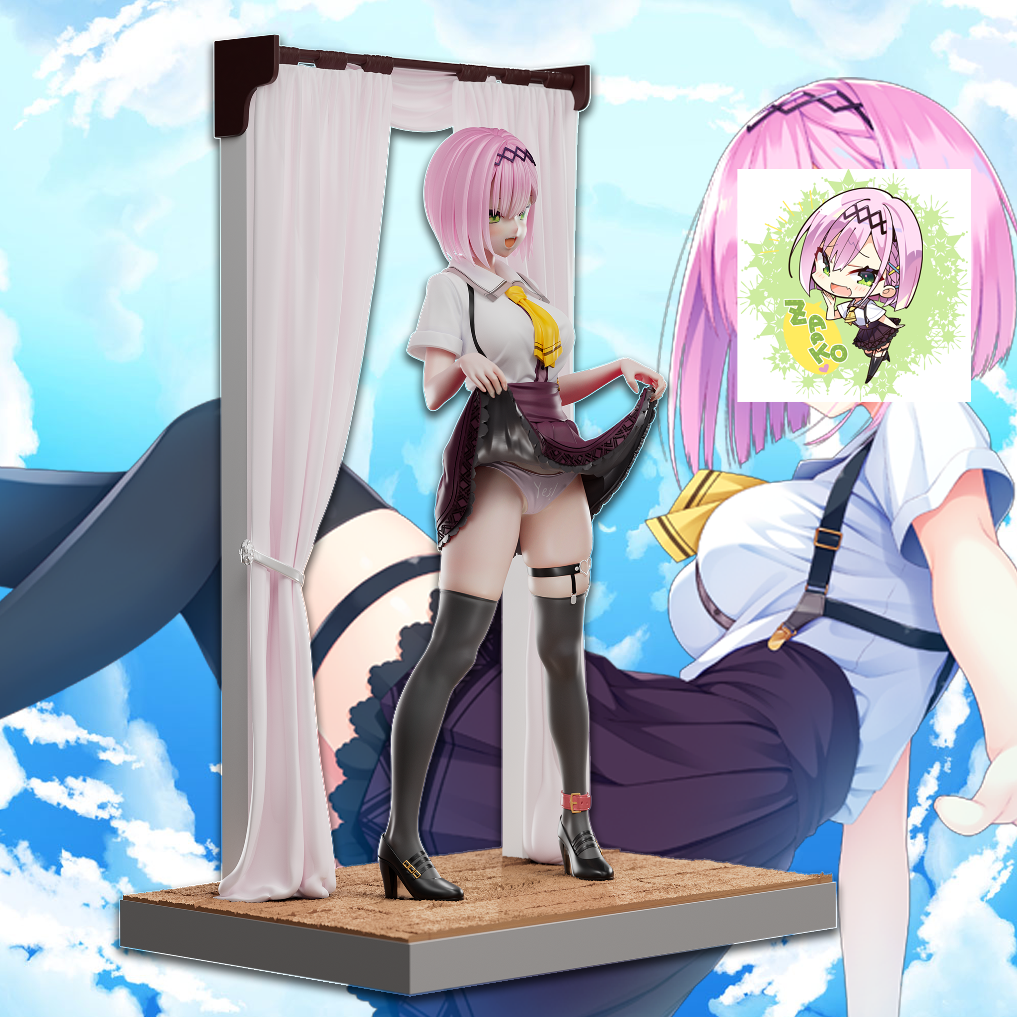 Tanikaze Amane sexy figure