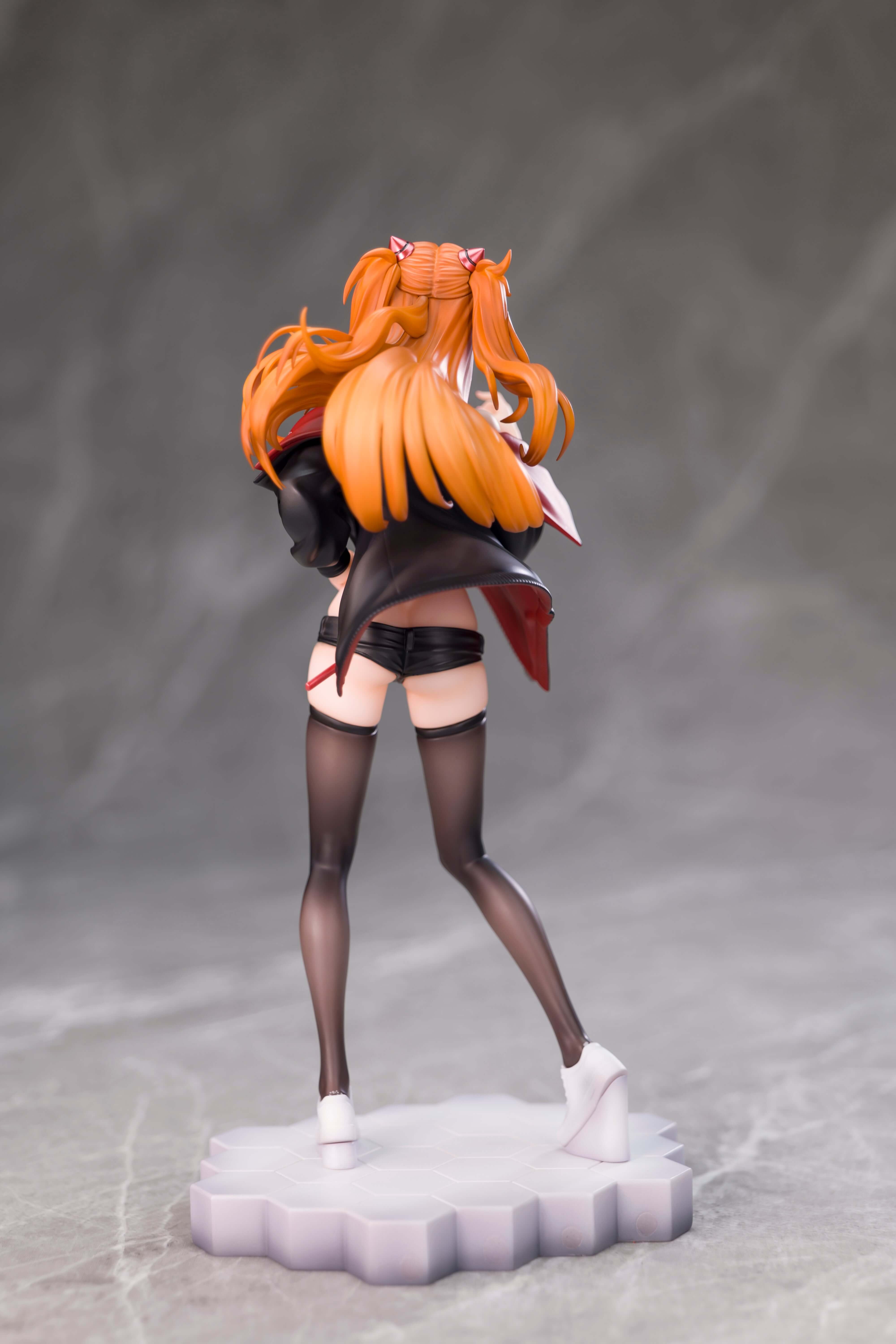 Evangelion asuka langley figure back