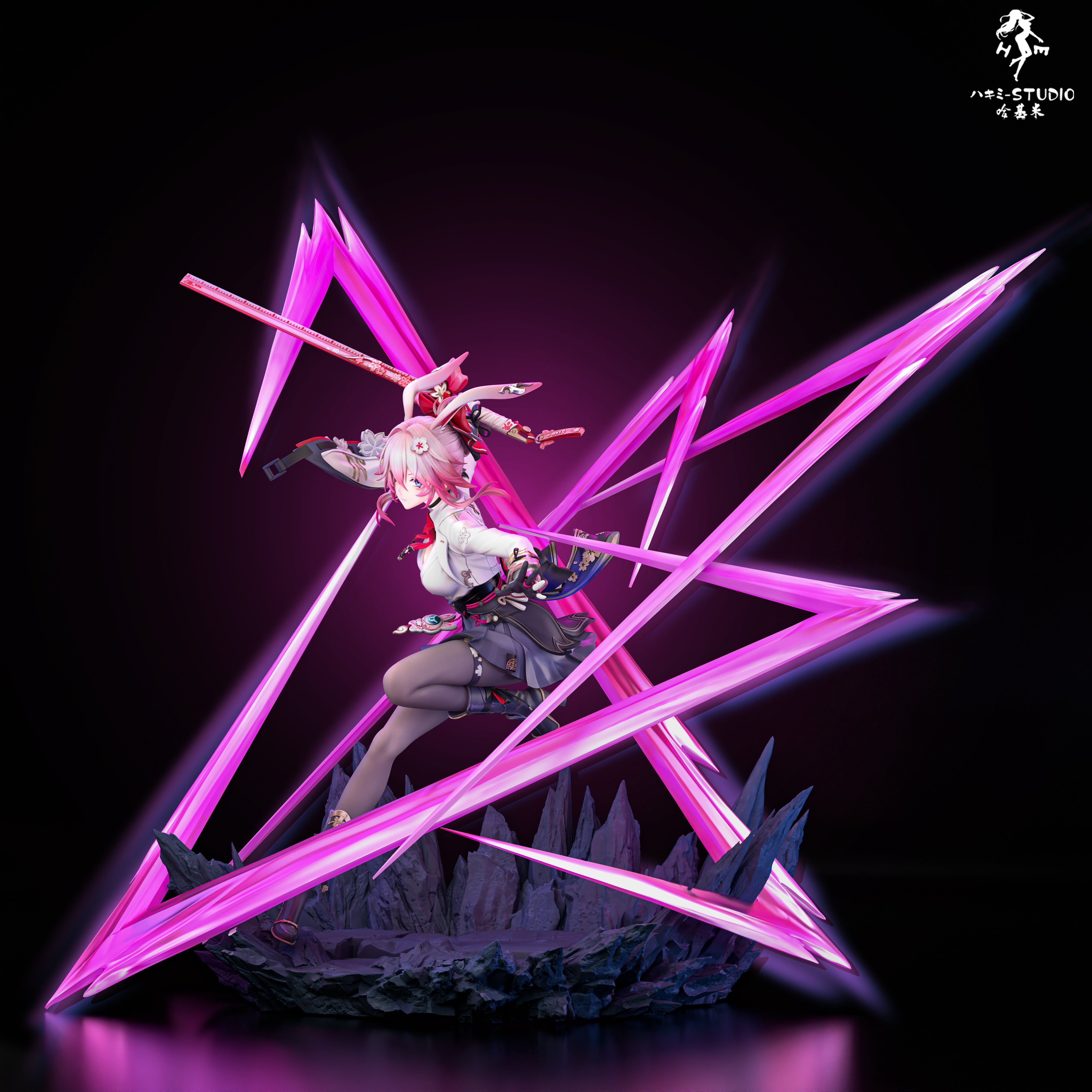 Evanescia statue