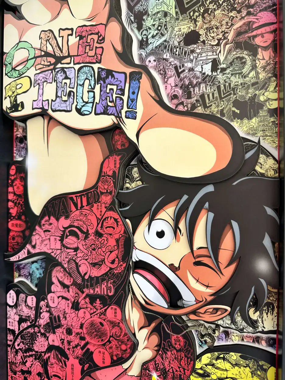 【In stock】Decorative Painting of Luffy-One piece-Aotu Panda