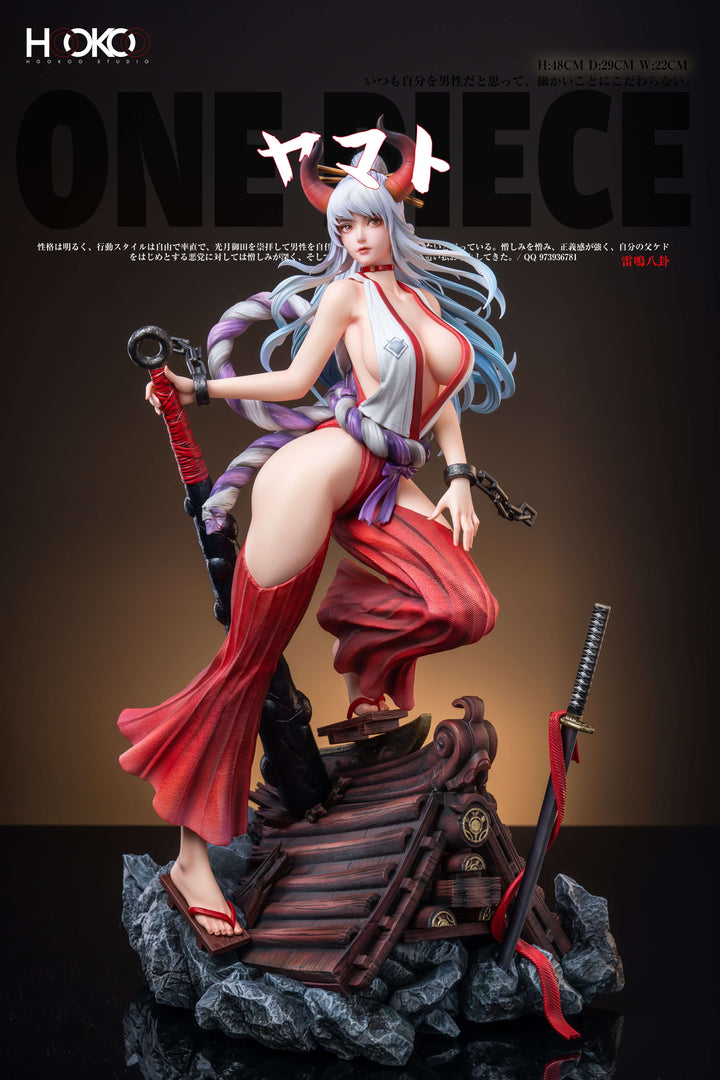 one piece yamato figure Kimono front