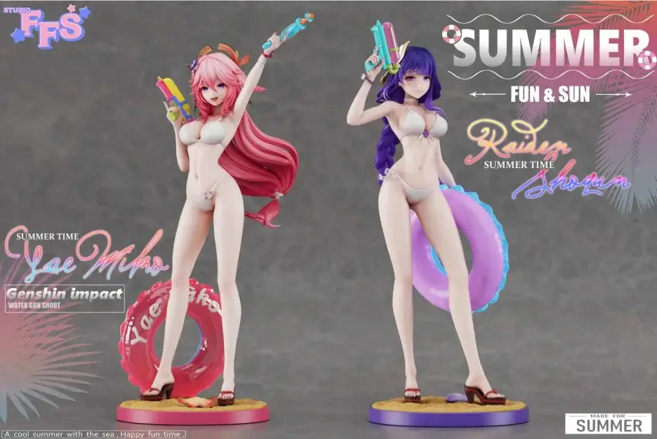 【Pre-order】Swimsuit Yae Miko & Raiden Shogun-FFS Studio