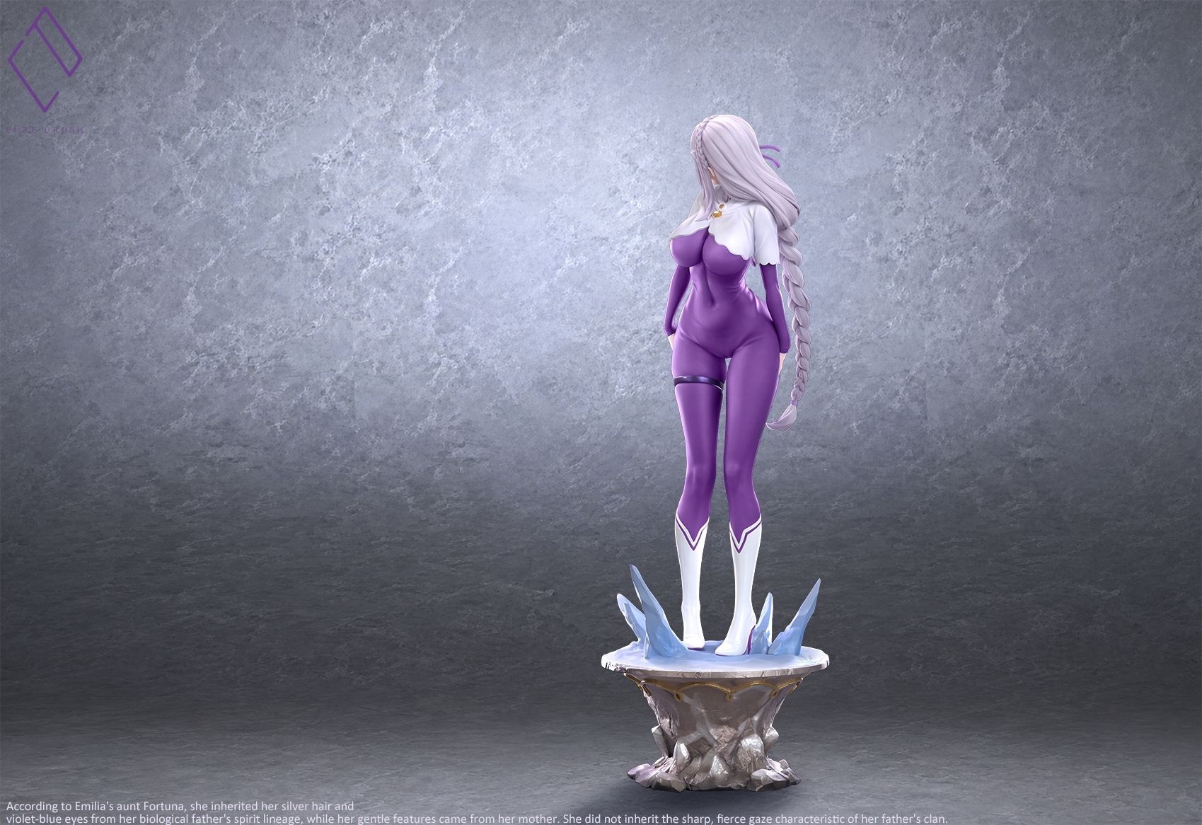 Re:Zero Emilia statue