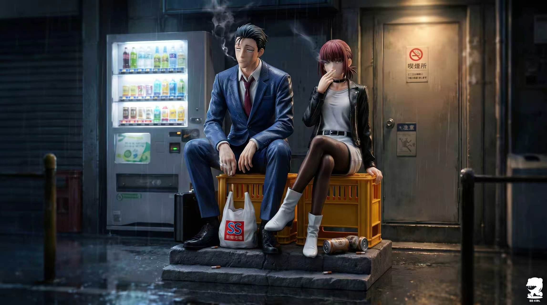 Sasaki & Yamada figure detail