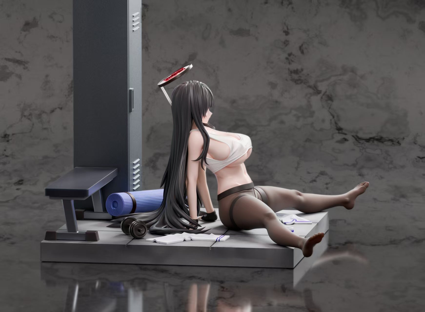 Tsukatsuki Rio hentai statue