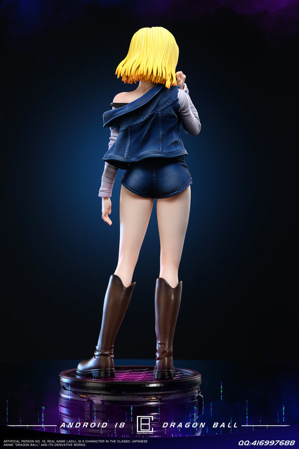 Android 18 figure back