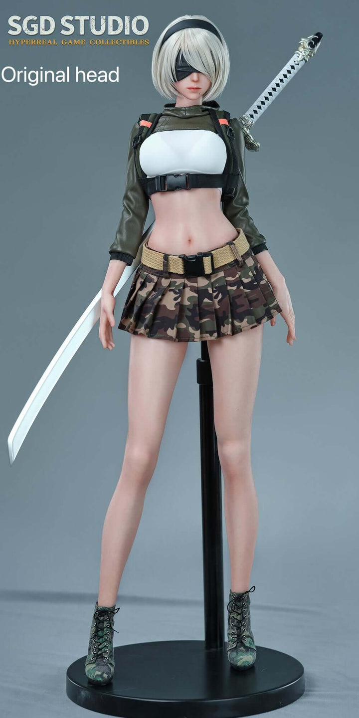 silicone action figure 2B