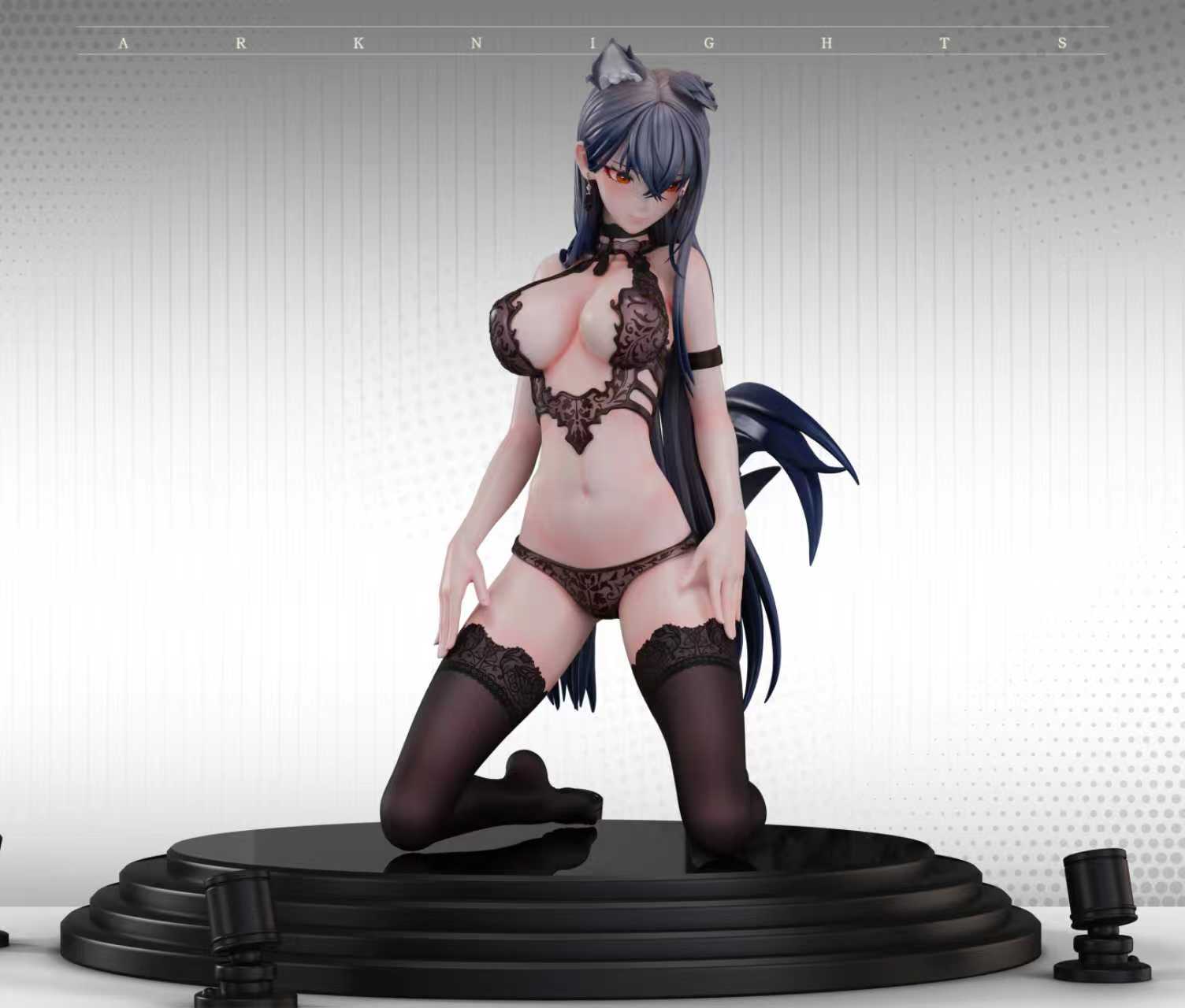 Texas Arknights naked figure