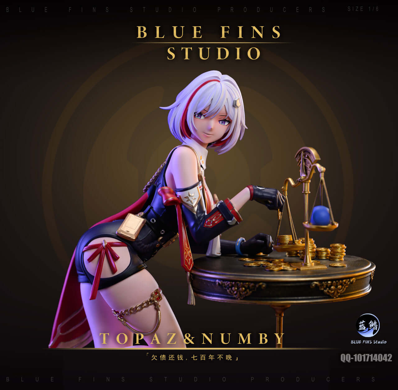 【Pre-order】 1/6 Topaz and Numby - Blue Fins Studio