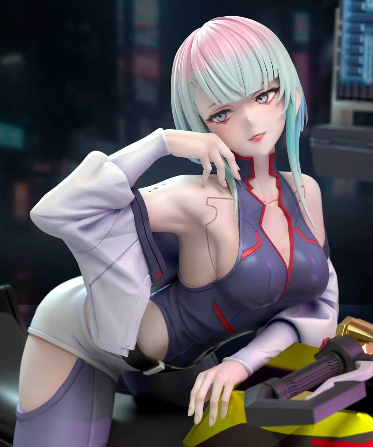 Lucy Cyberpunk 2077 anime figure