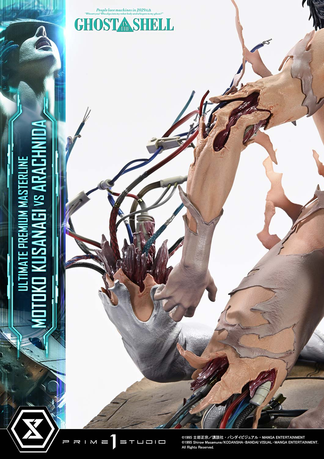 [Pre-order] 1/4 Motoko Kusanagi Statue - Prime 1 Studio