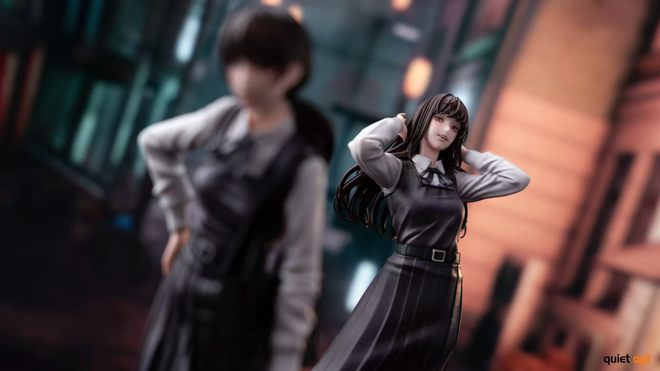 Chainsaw Man Asa Mitaka & Yoru figure