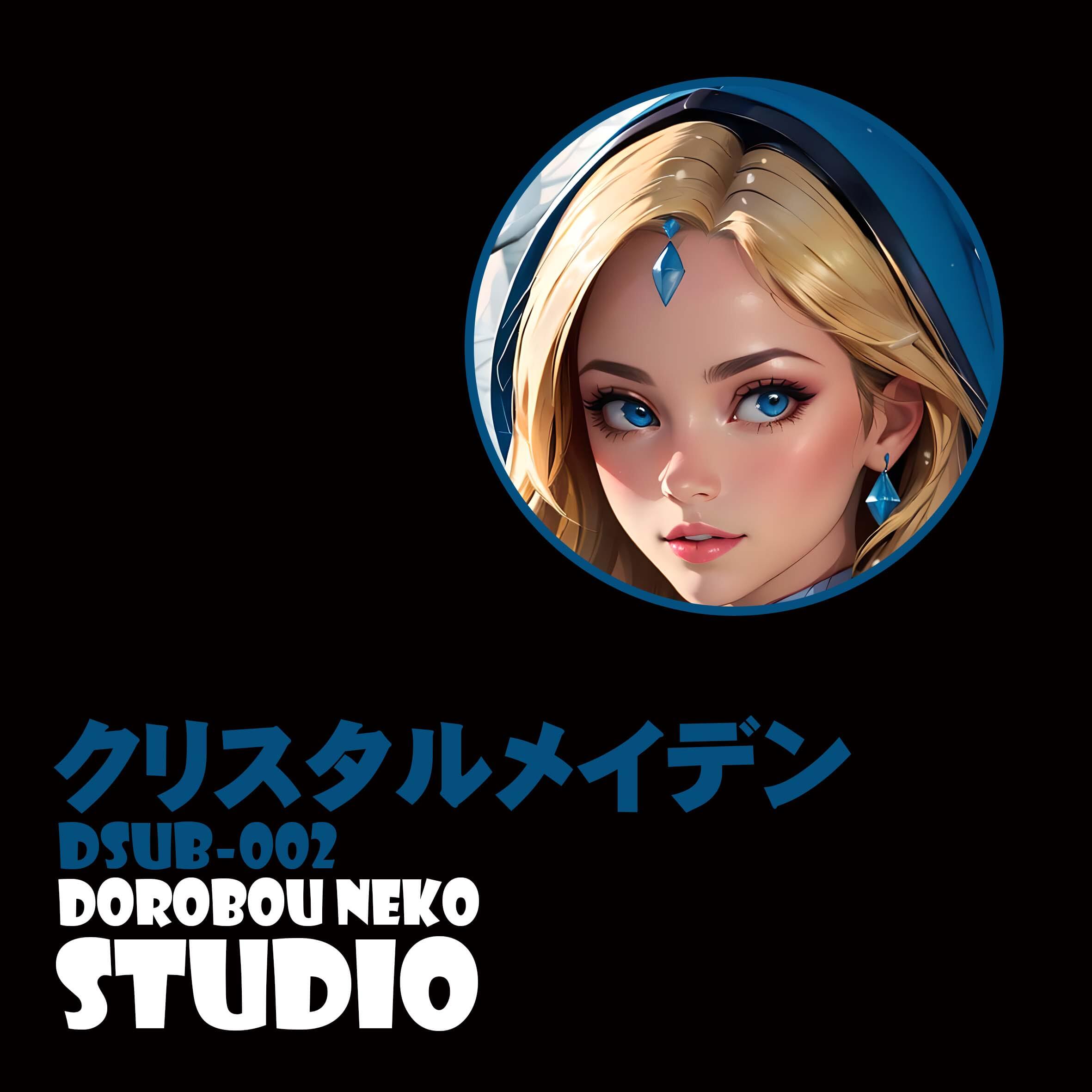 [In Stock] Crystal Maiden 3D Decorative Painting- Dorobou Neko Studio