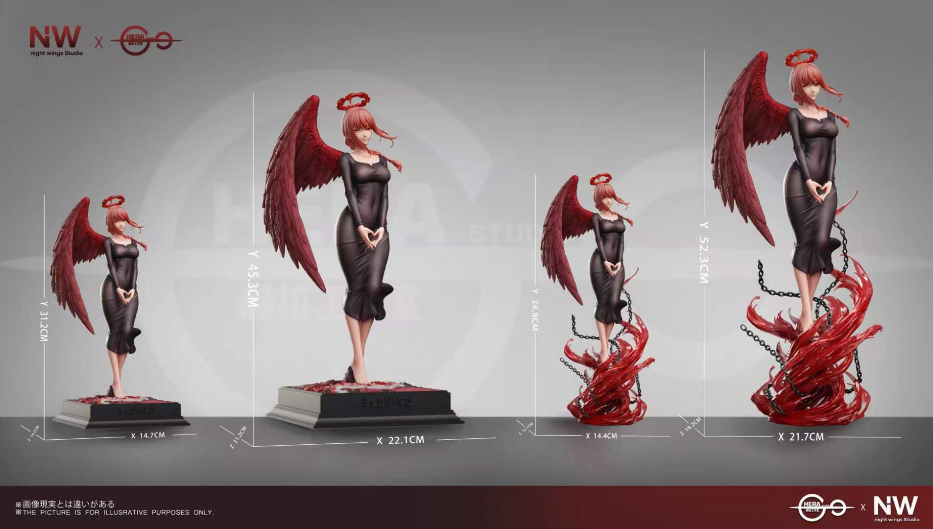 [Pre-order] 1/6 & 1/4 Makima - Hera Studio
