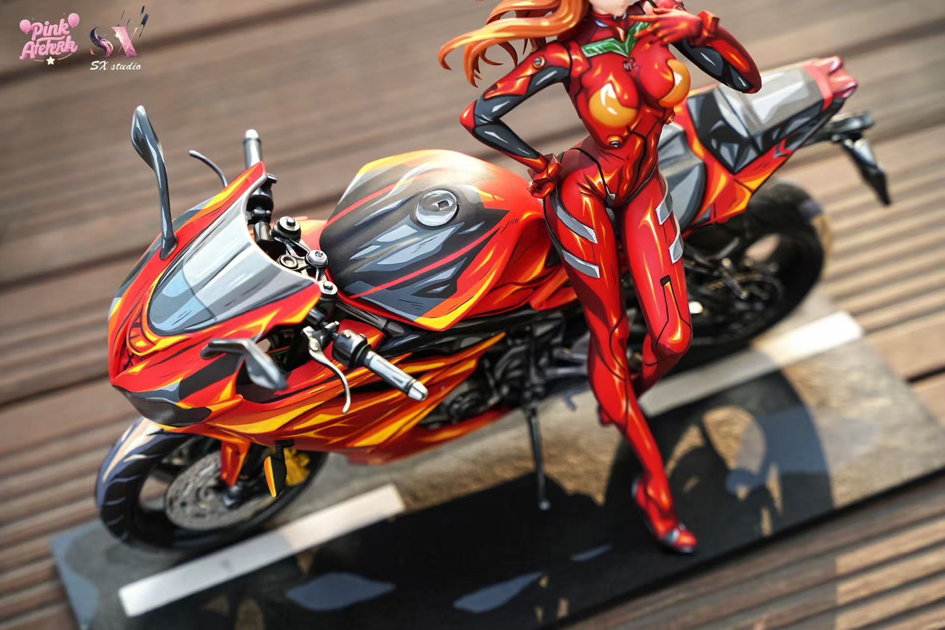 Asuka anime statue