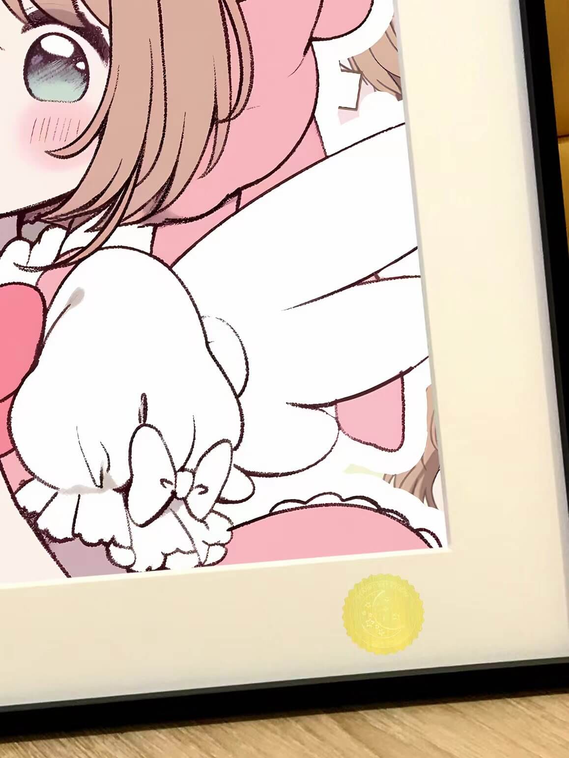 Sakura Kinomoto draws detail