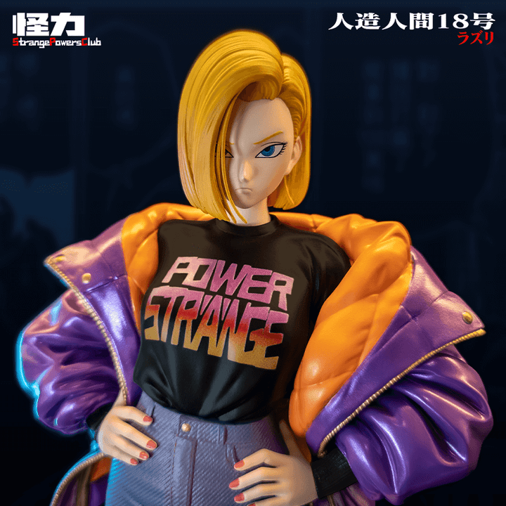 Android 18 Figure front