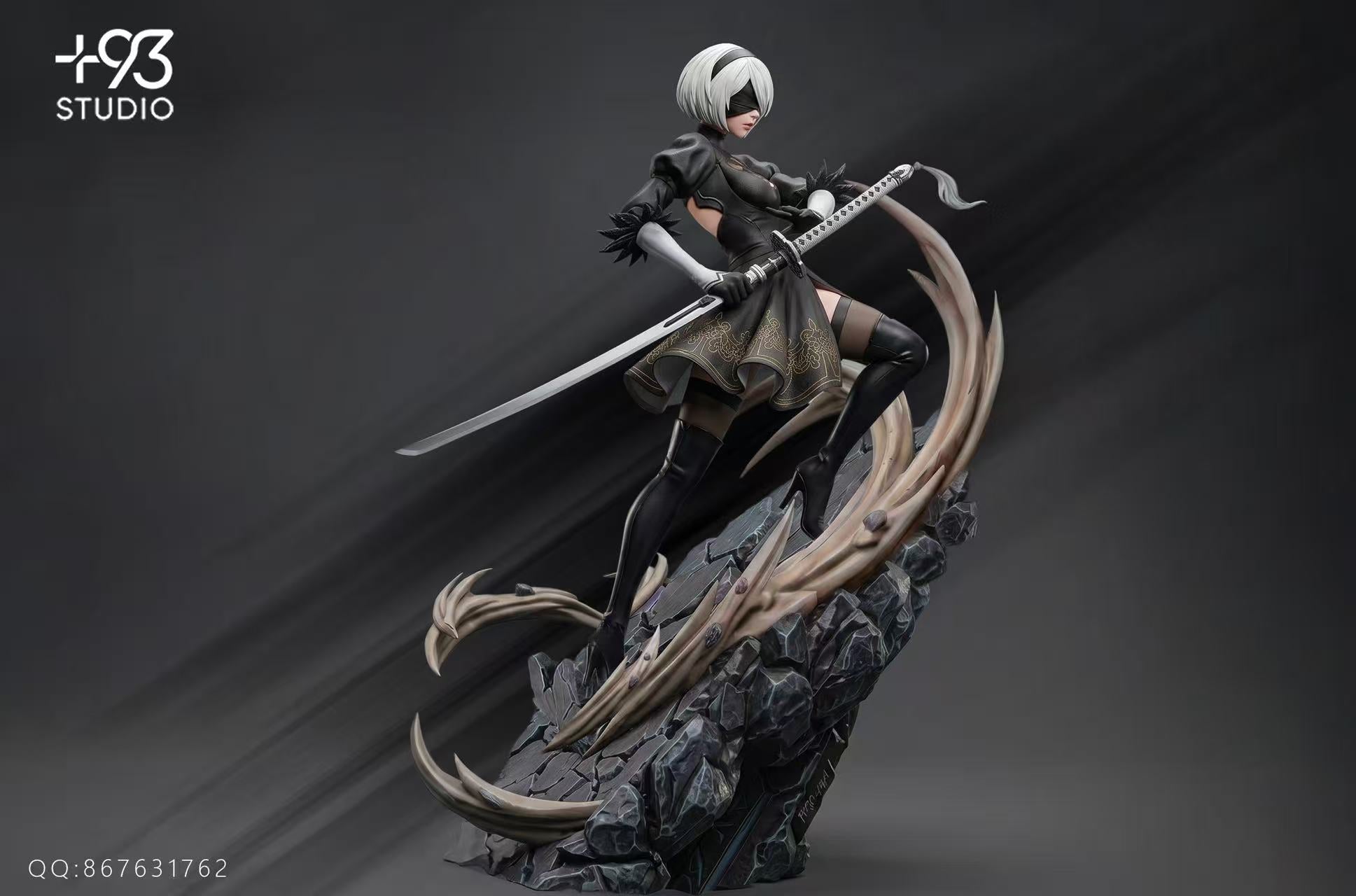 NieR: Automata 2B anime statue